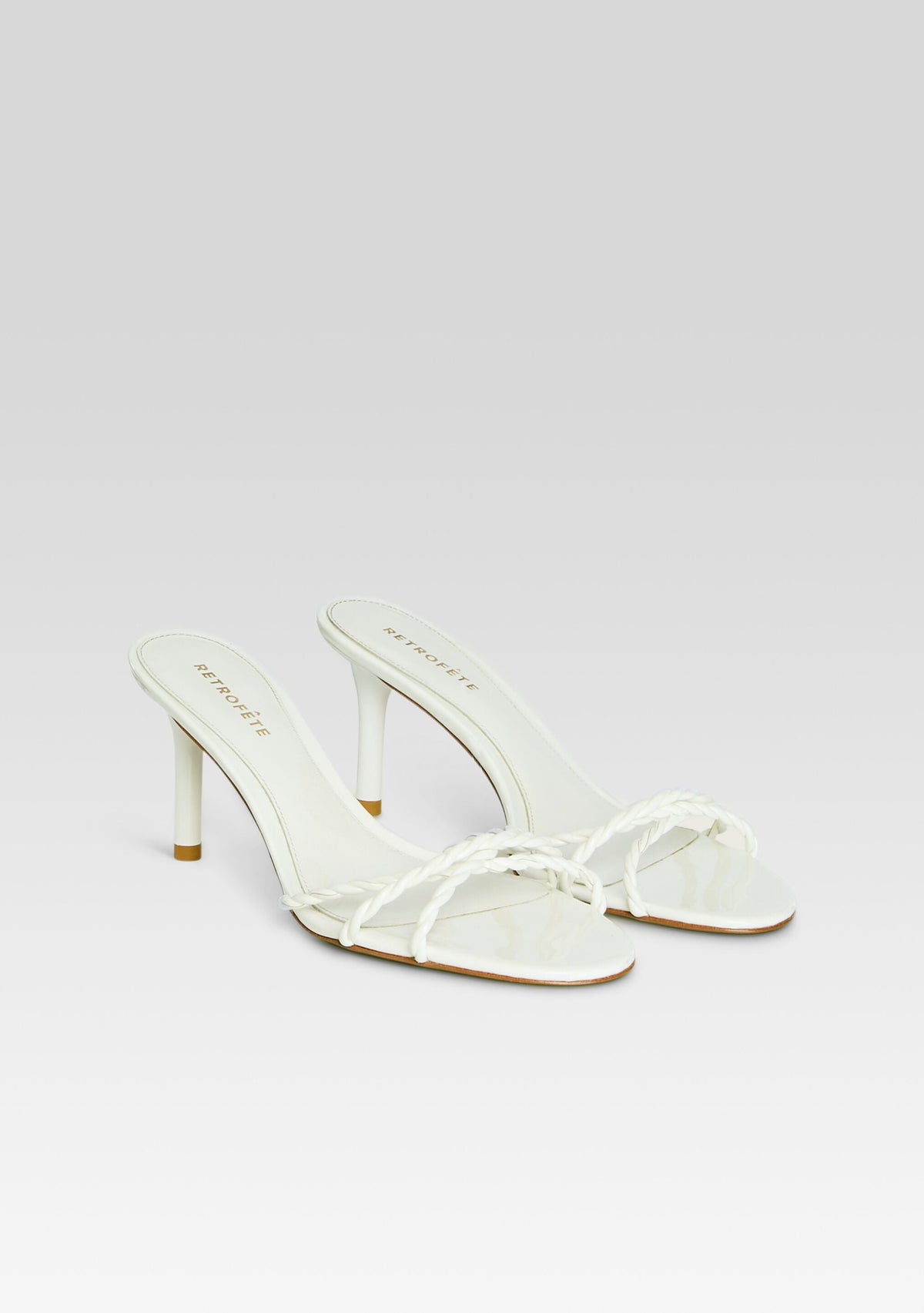 Karolina Sandal by retrofête in White, product image 4