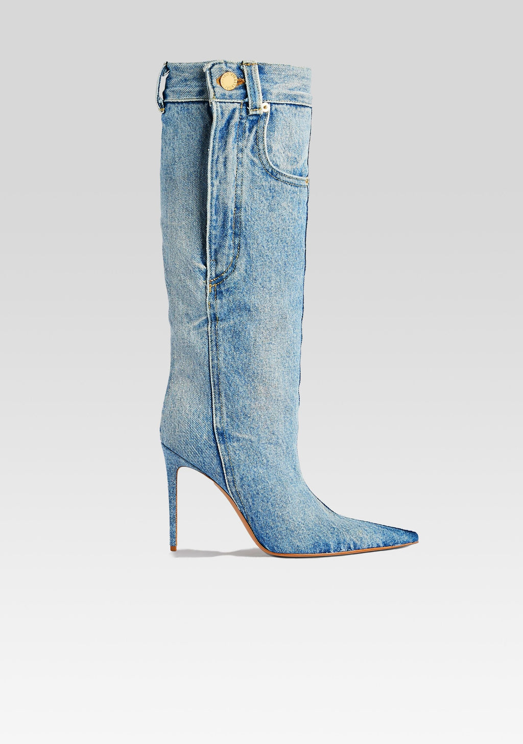Kaia Boot by retrofête in Denim, product image 1
