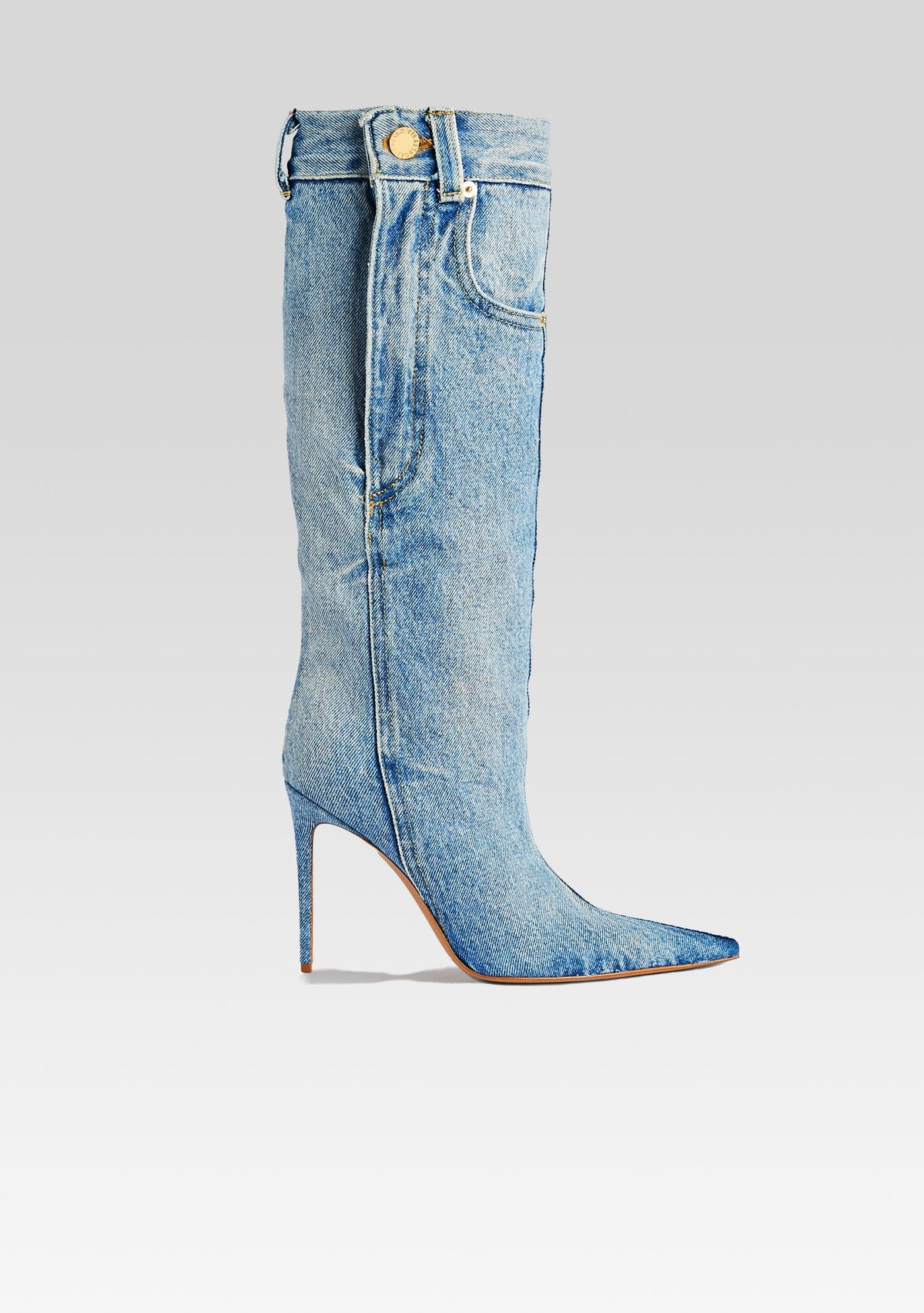 Kaia Boot by retrofête in Denim, product image 1