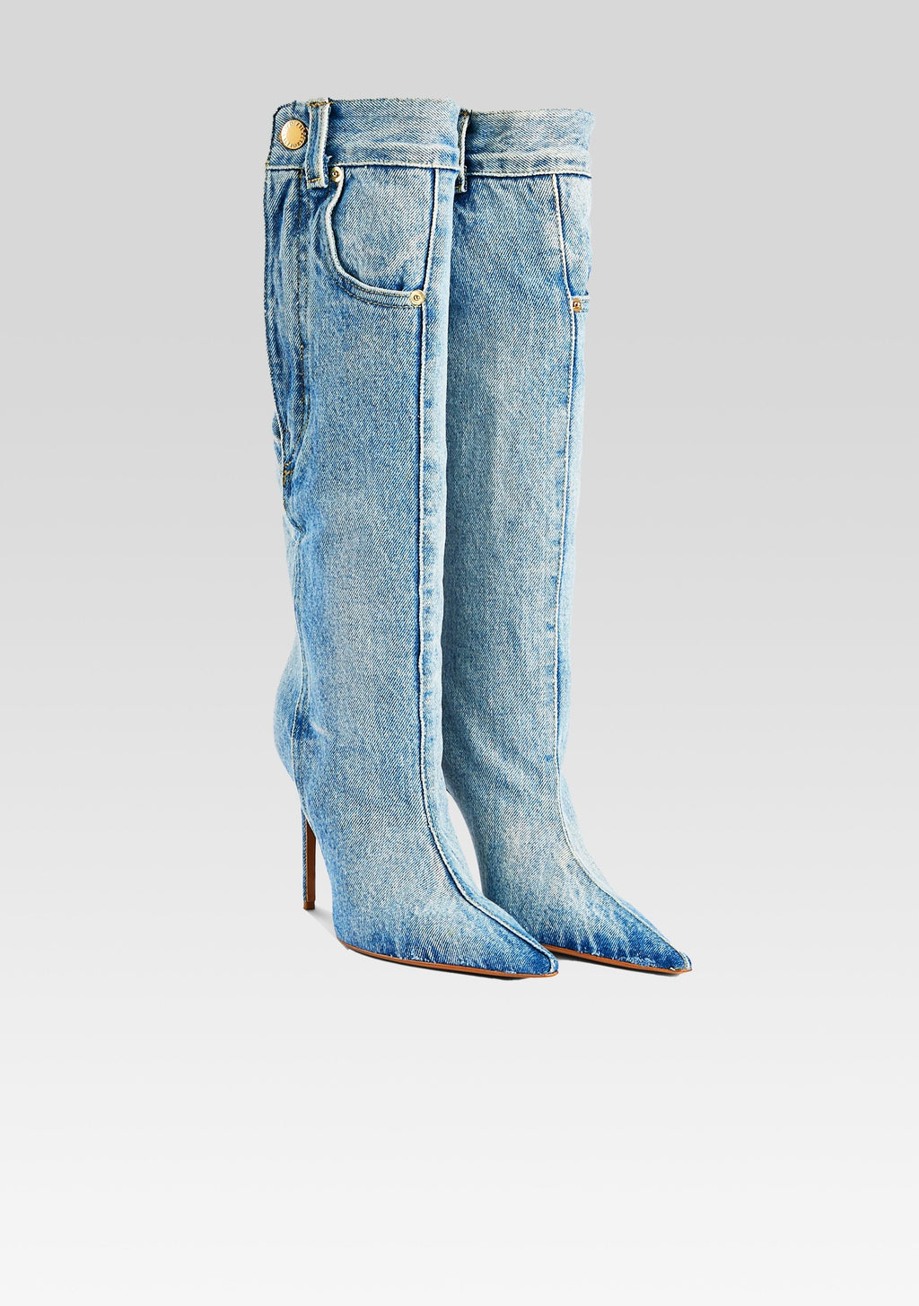Kaia Boot by retrofête in Denim, product image 3
