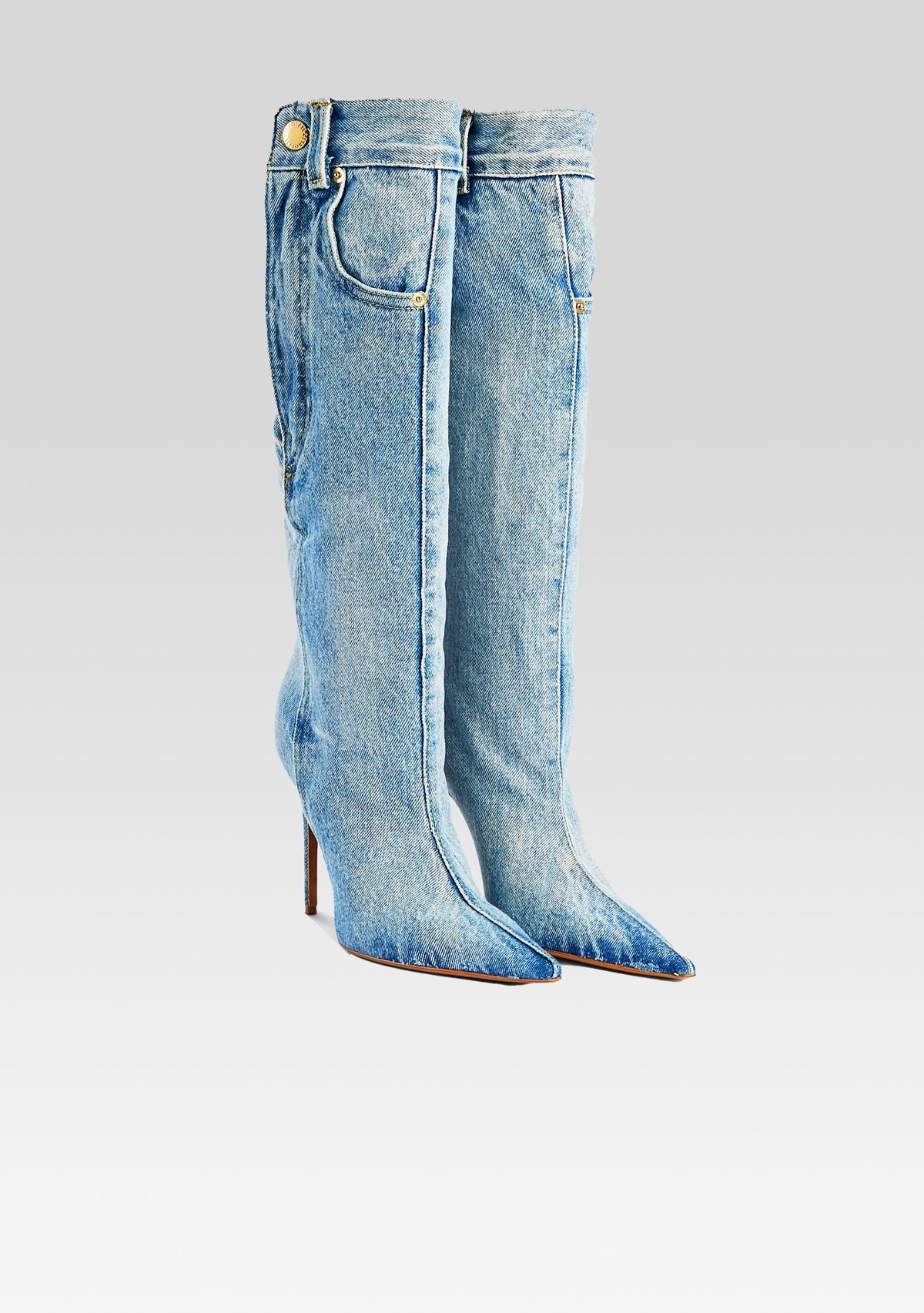 Kaia Boot by retrofête in Denim, product image 3