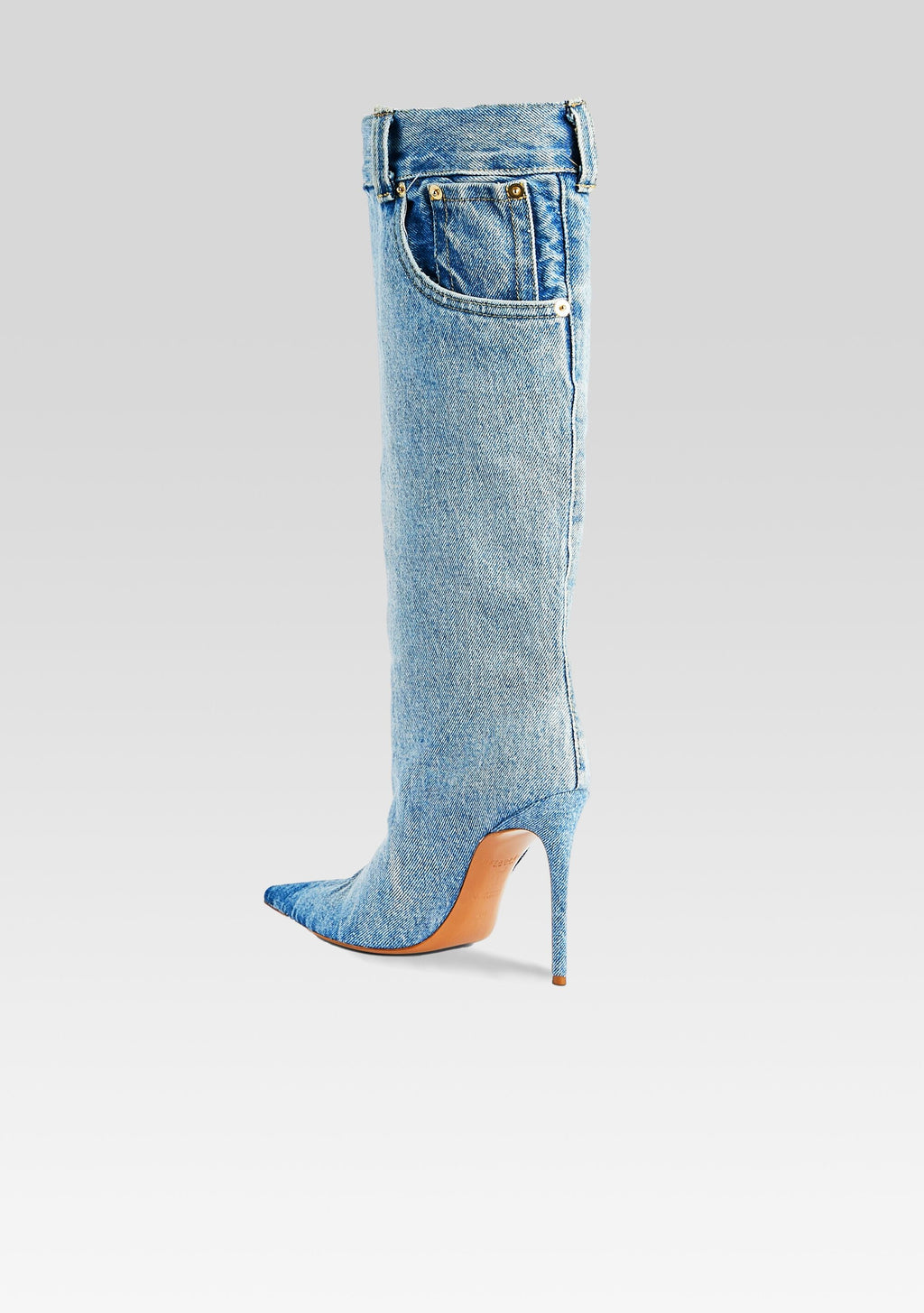 Kaia Boot by retrofête in Denim, product image 5
