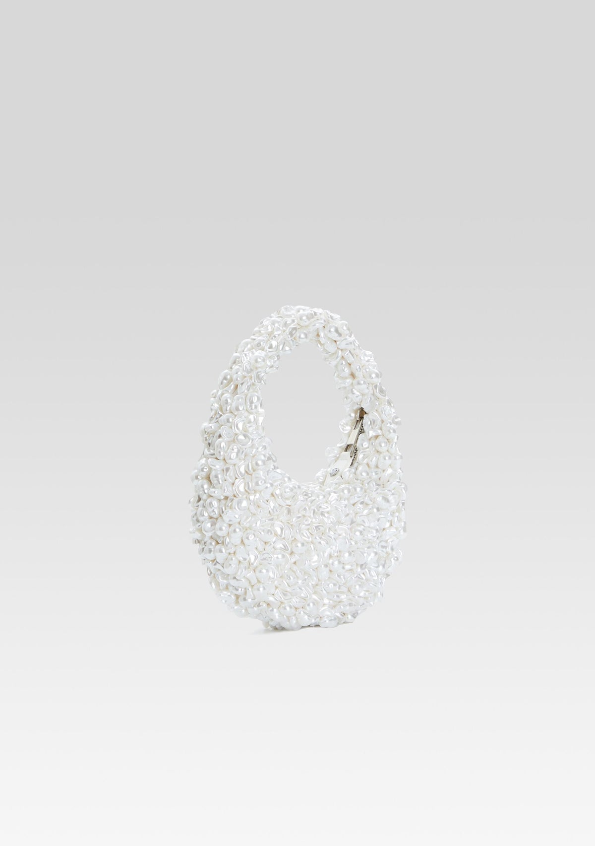 Lottie Pearl Bag by retrofête in White, product image 4