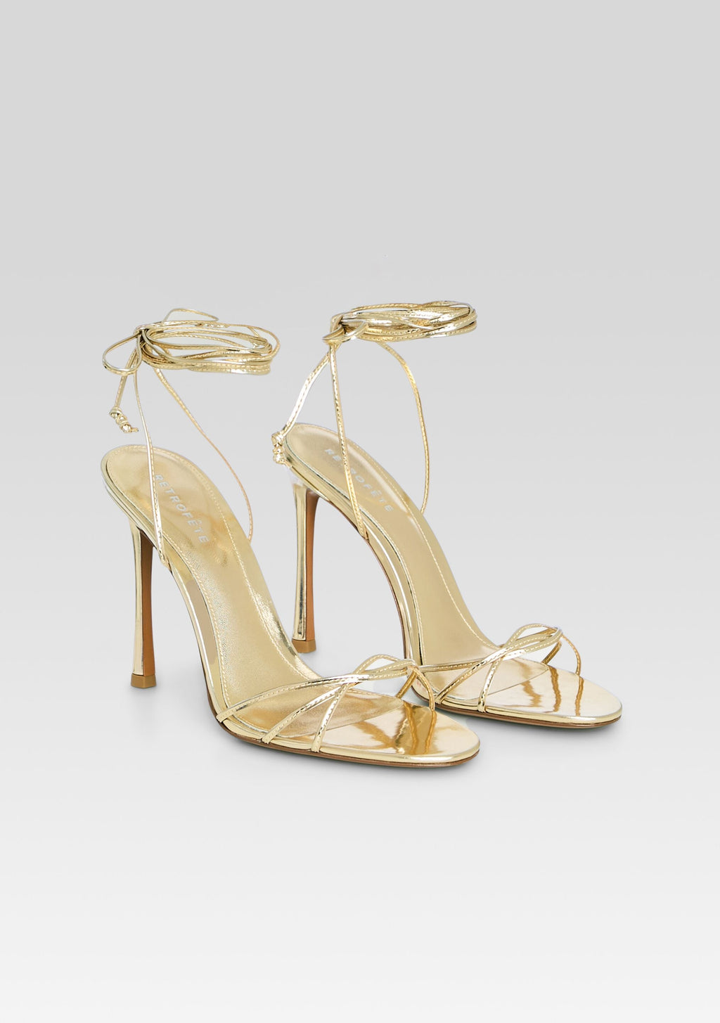 Lucia Sandal by retrofête in Light Gold, product image 4