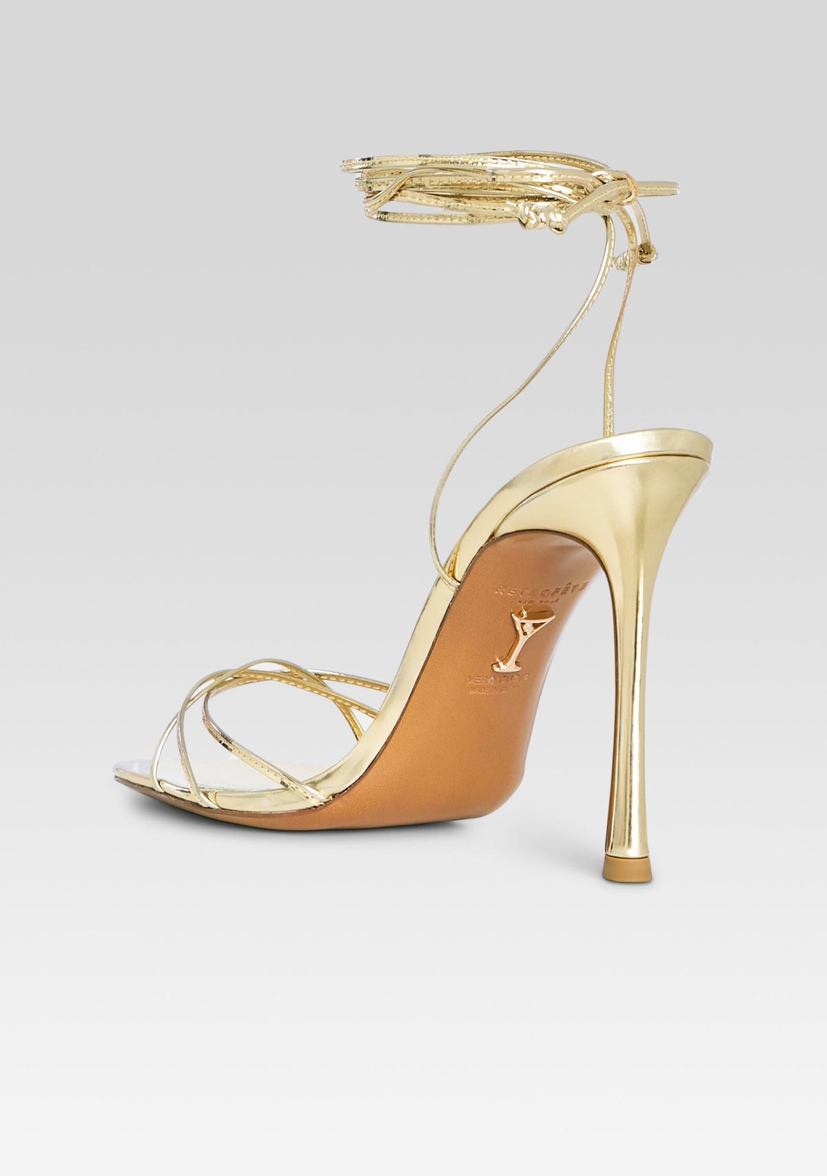 Lucia Sandal by retrofête in Light Gold, product image 5