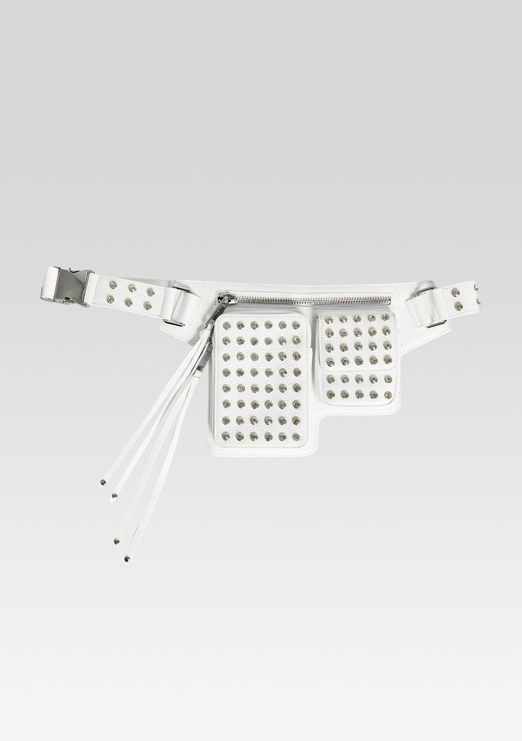 Liana Belt Bag by retrofête in White/Silver, product image 2