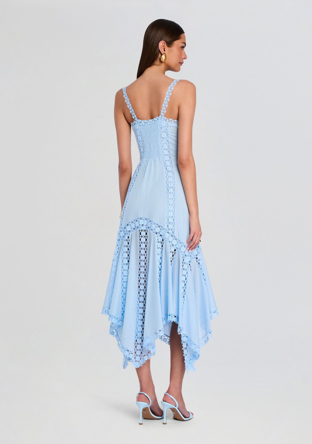 Blossel Long Dress by Charo Ruiz in Blue Artic, product image 4