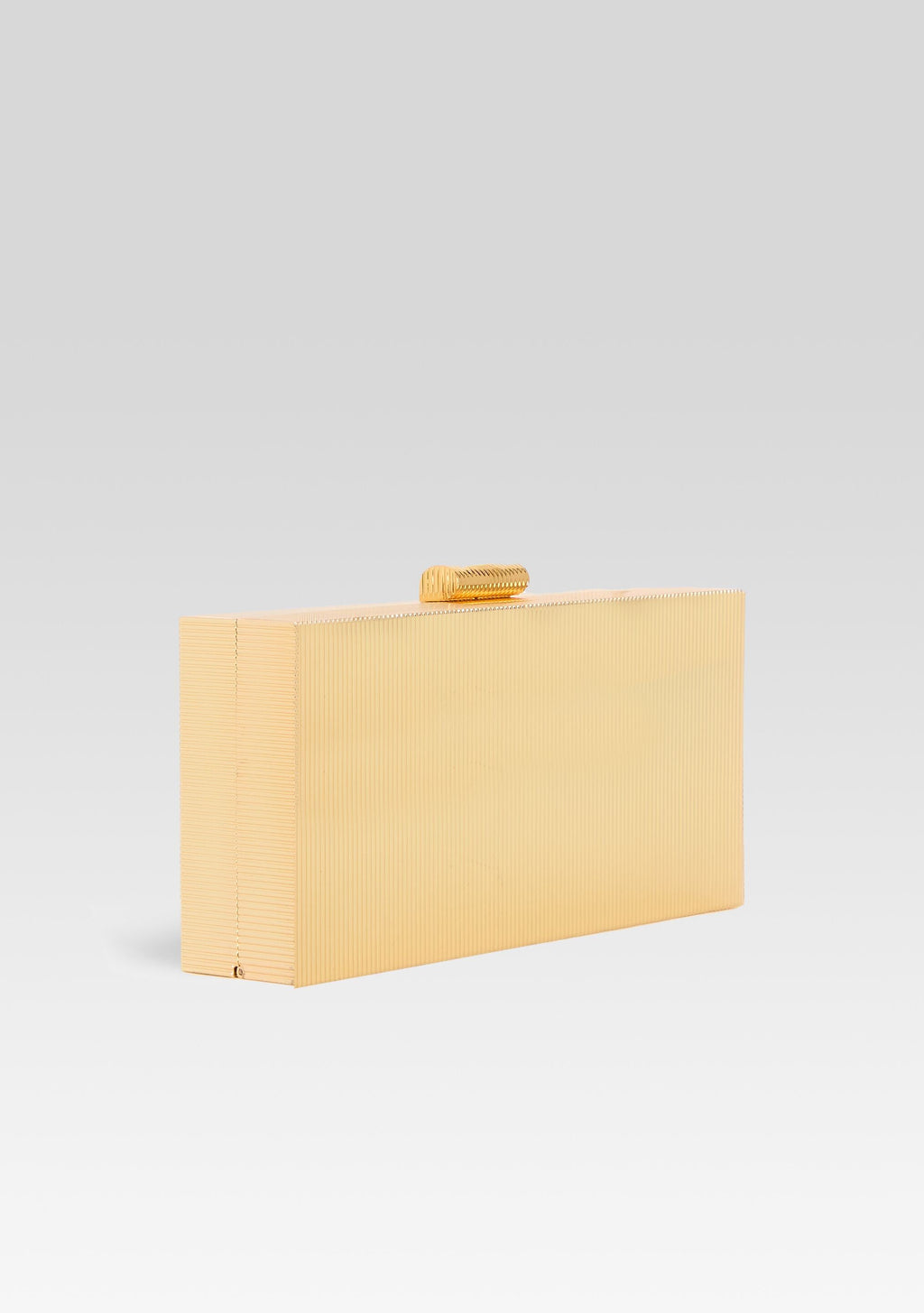 Milo Clutch by retrofête in Gold Metal, product image 3