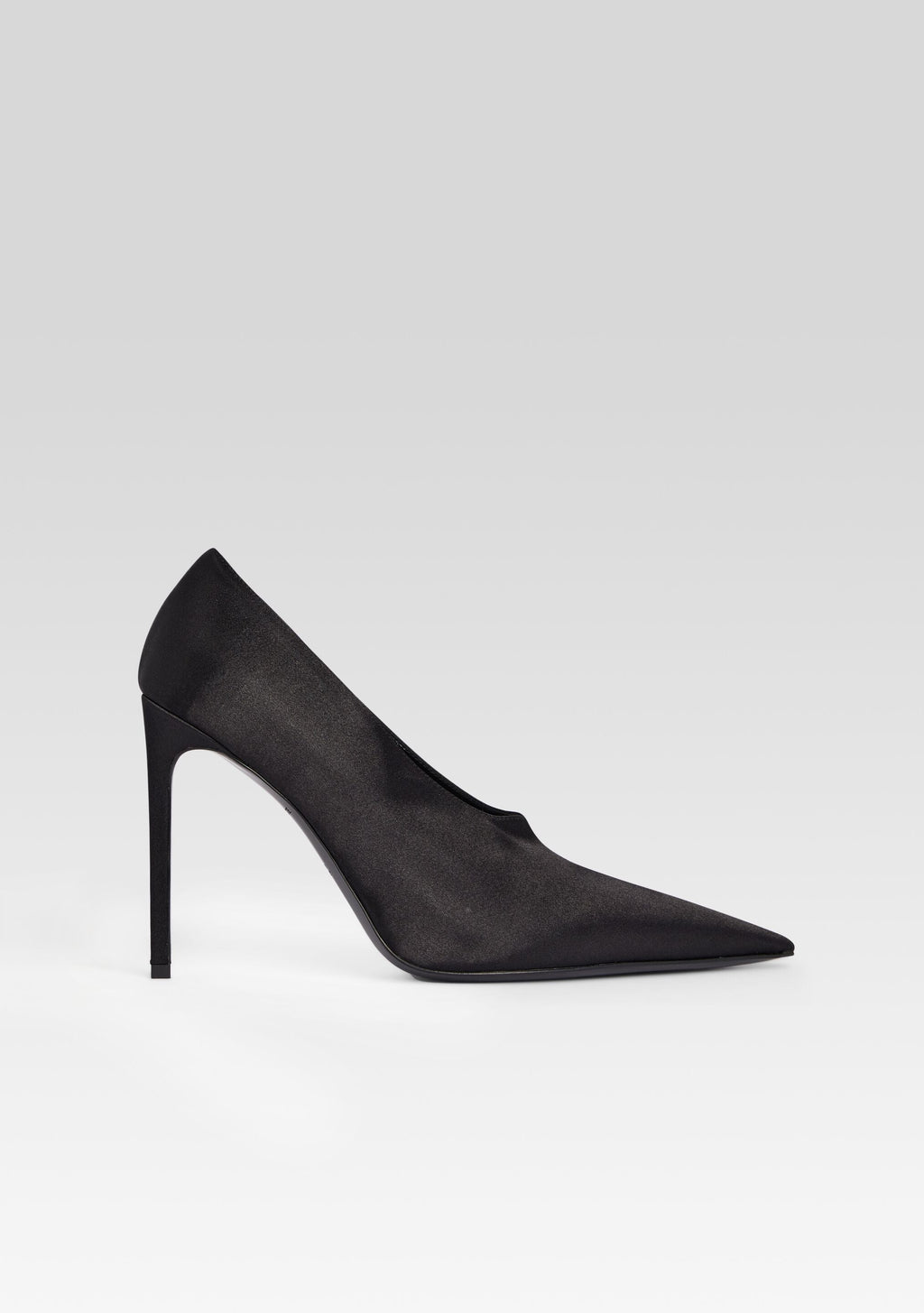 Mollie Satin Pump by retrofête in Black, product image 1
