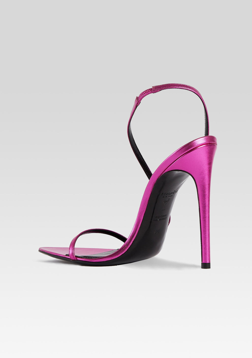 Naomi Sandal by retrofête in Metallic Pink, product image 5