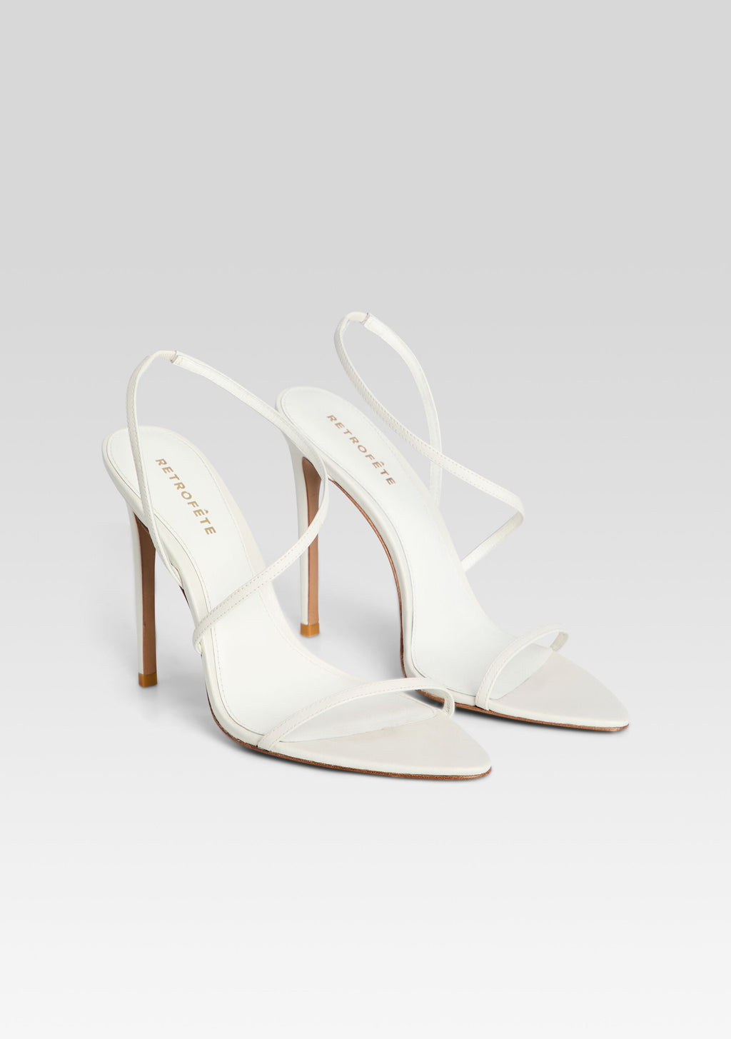 Naomi Sandal by retrofête in White, product image 4