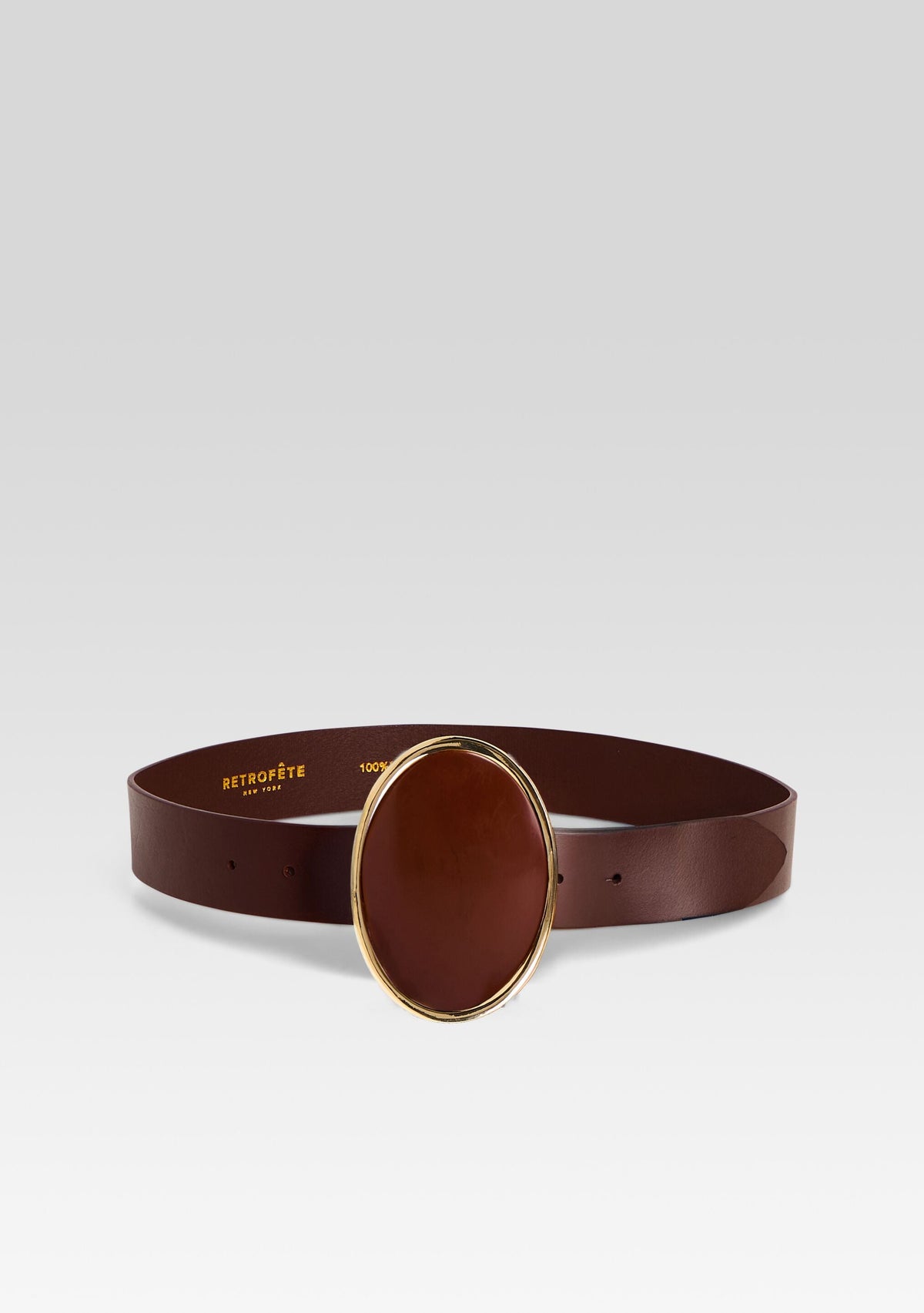 Pertie Belt by retrofête in Chocolate Stone, product image 1