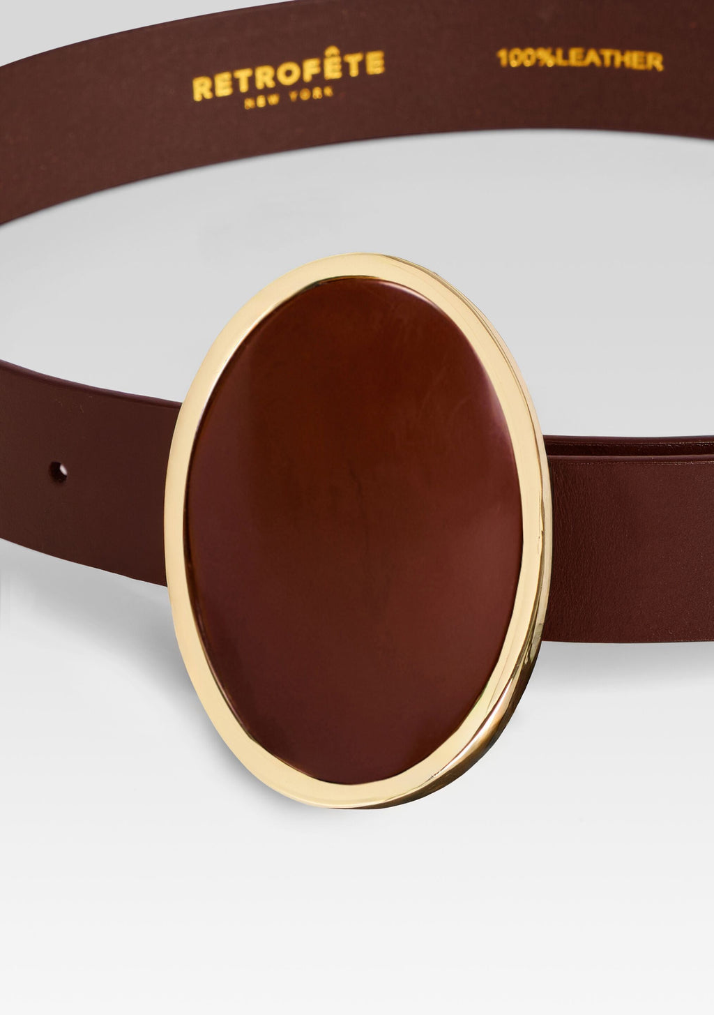 Pertie Belt by retrofête in Chocolate Stone, product image 2