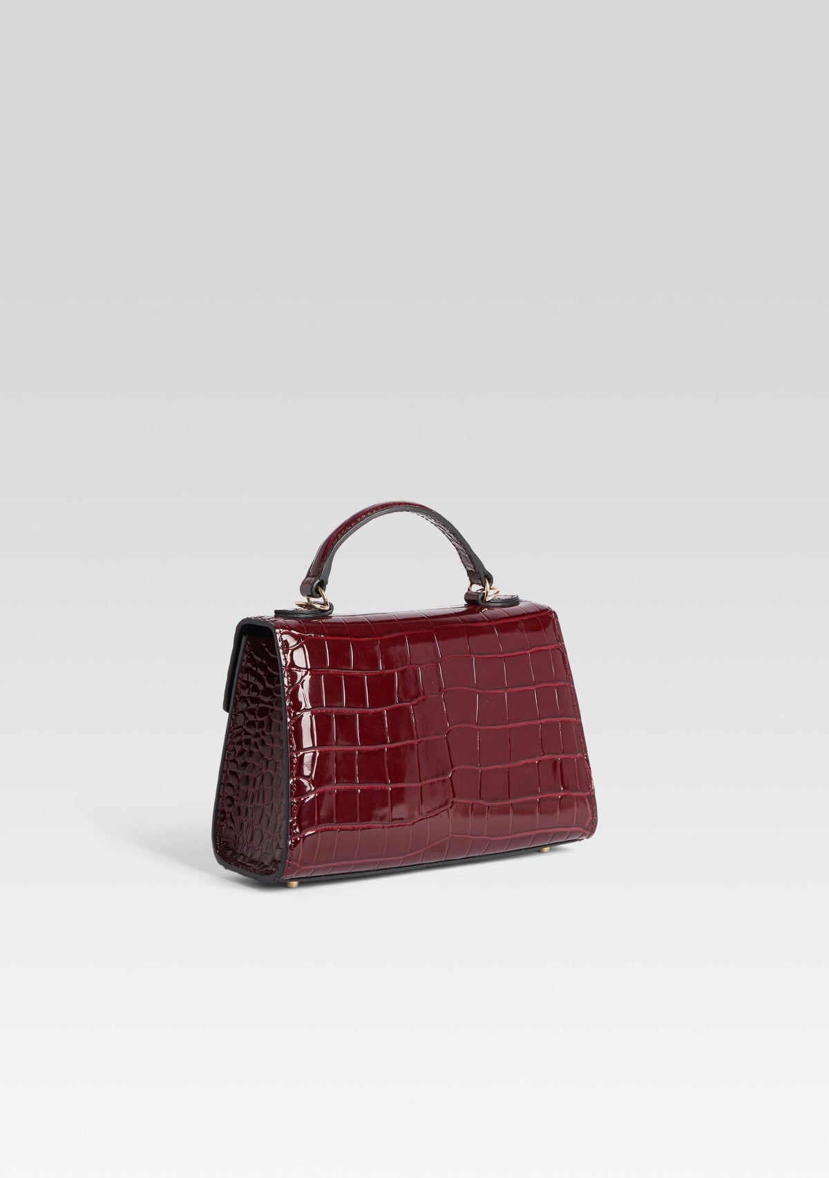 Renee Bag by retrofête in Burgundy Croco, product image 5