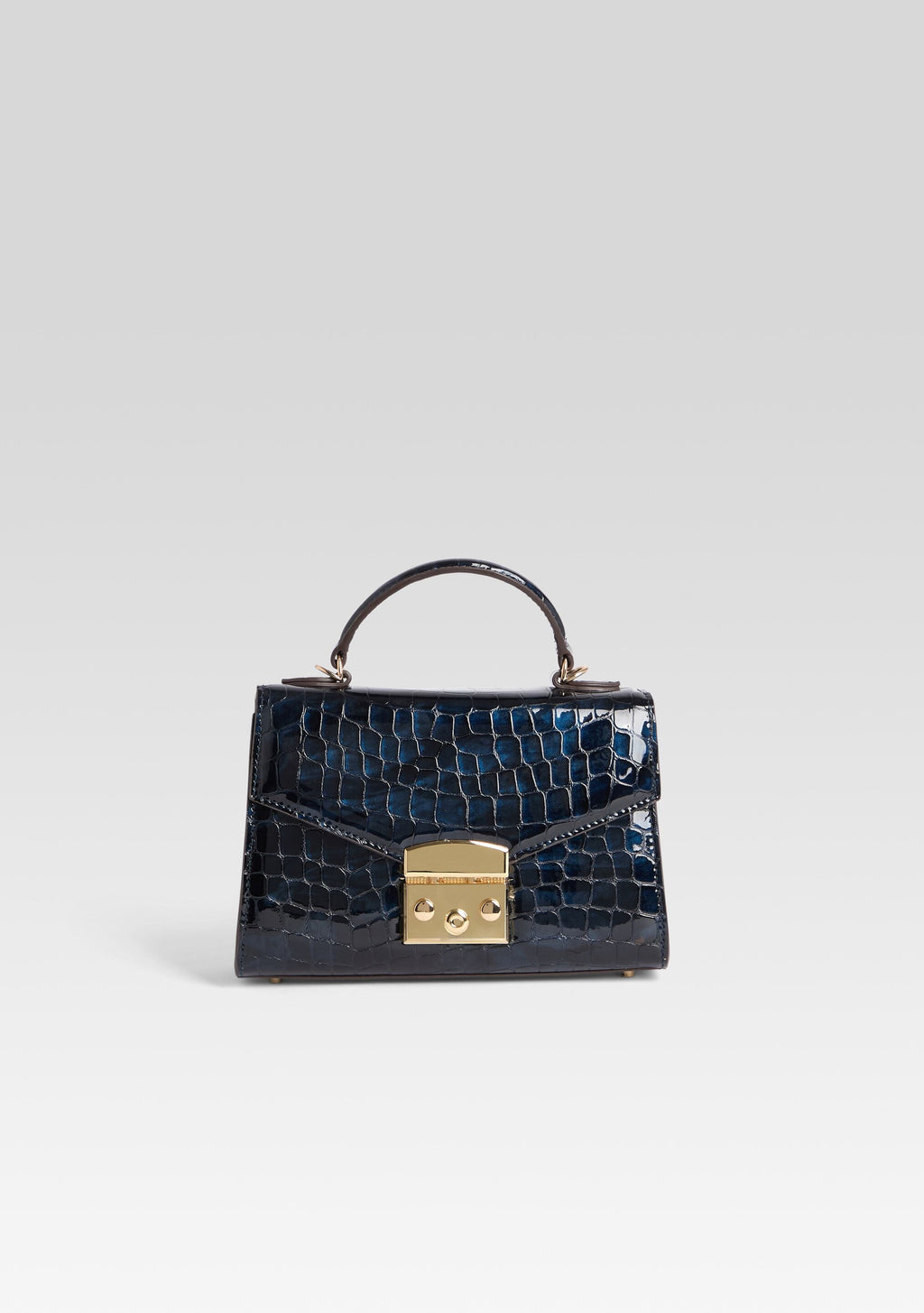 Renee Bag by retrofête in Navy Croco, product image 1