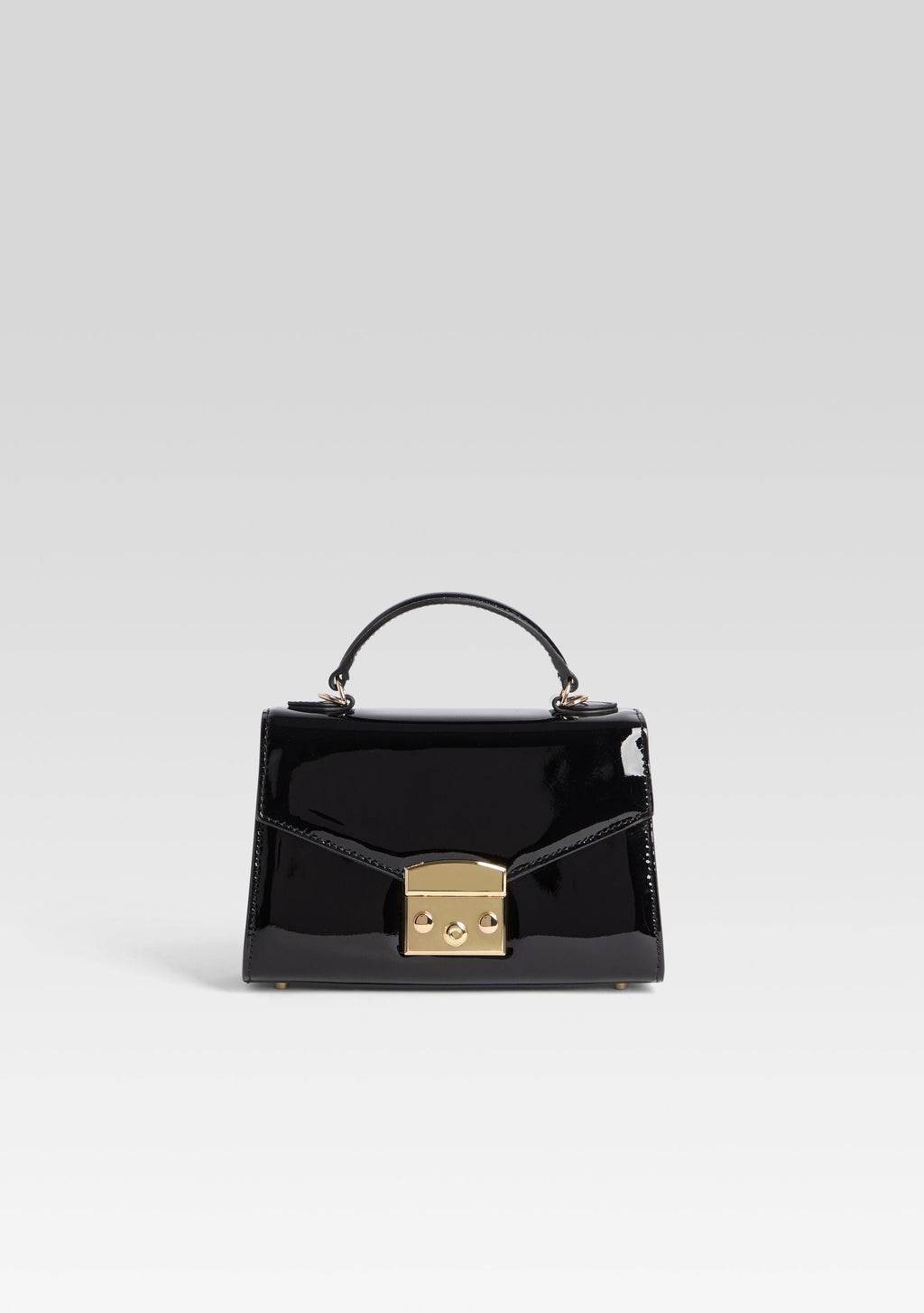 Renee Bag by retrofête in Patent Black, product image 1