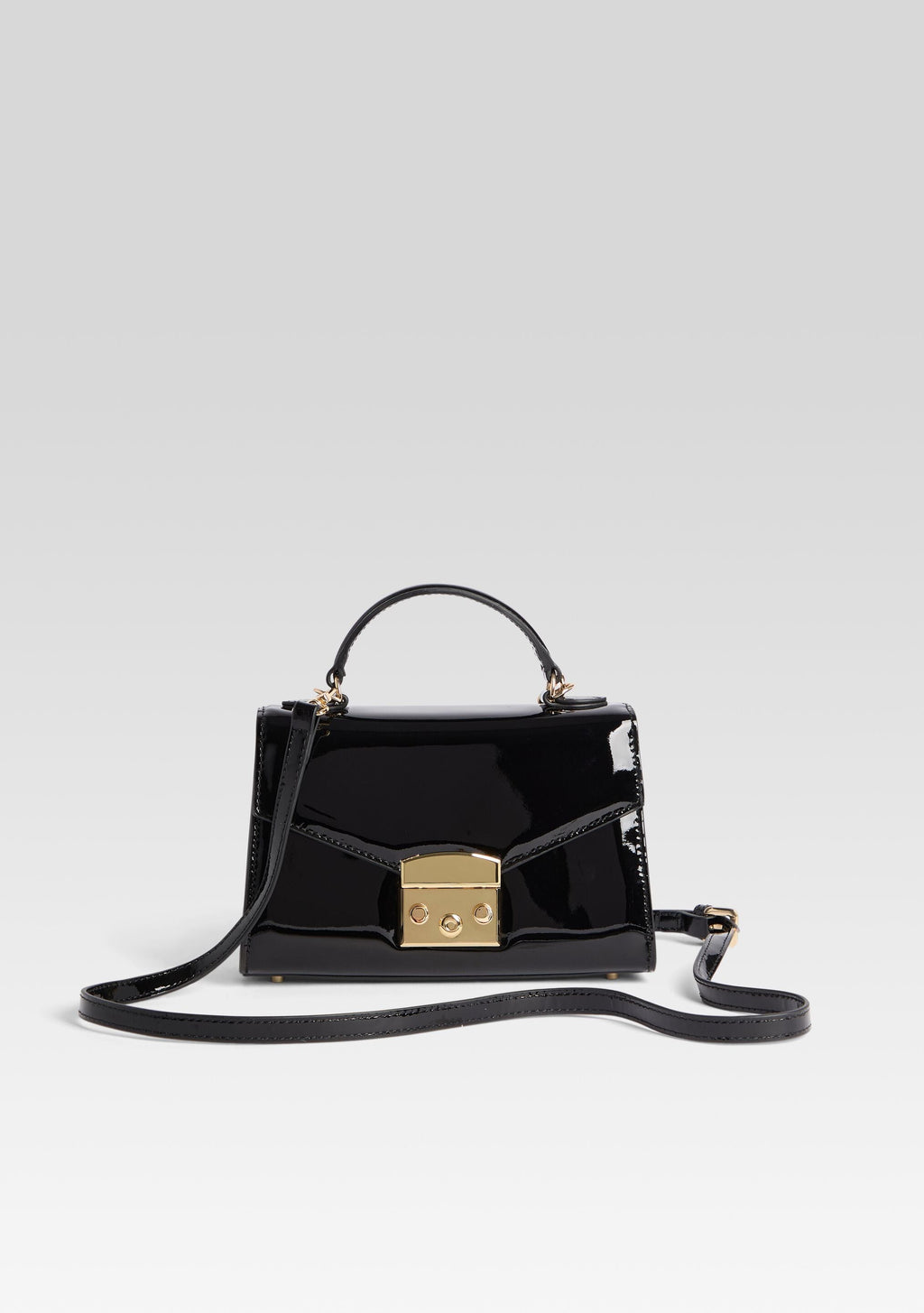 Renee Bag by retrofête in Patent Black, product image 6