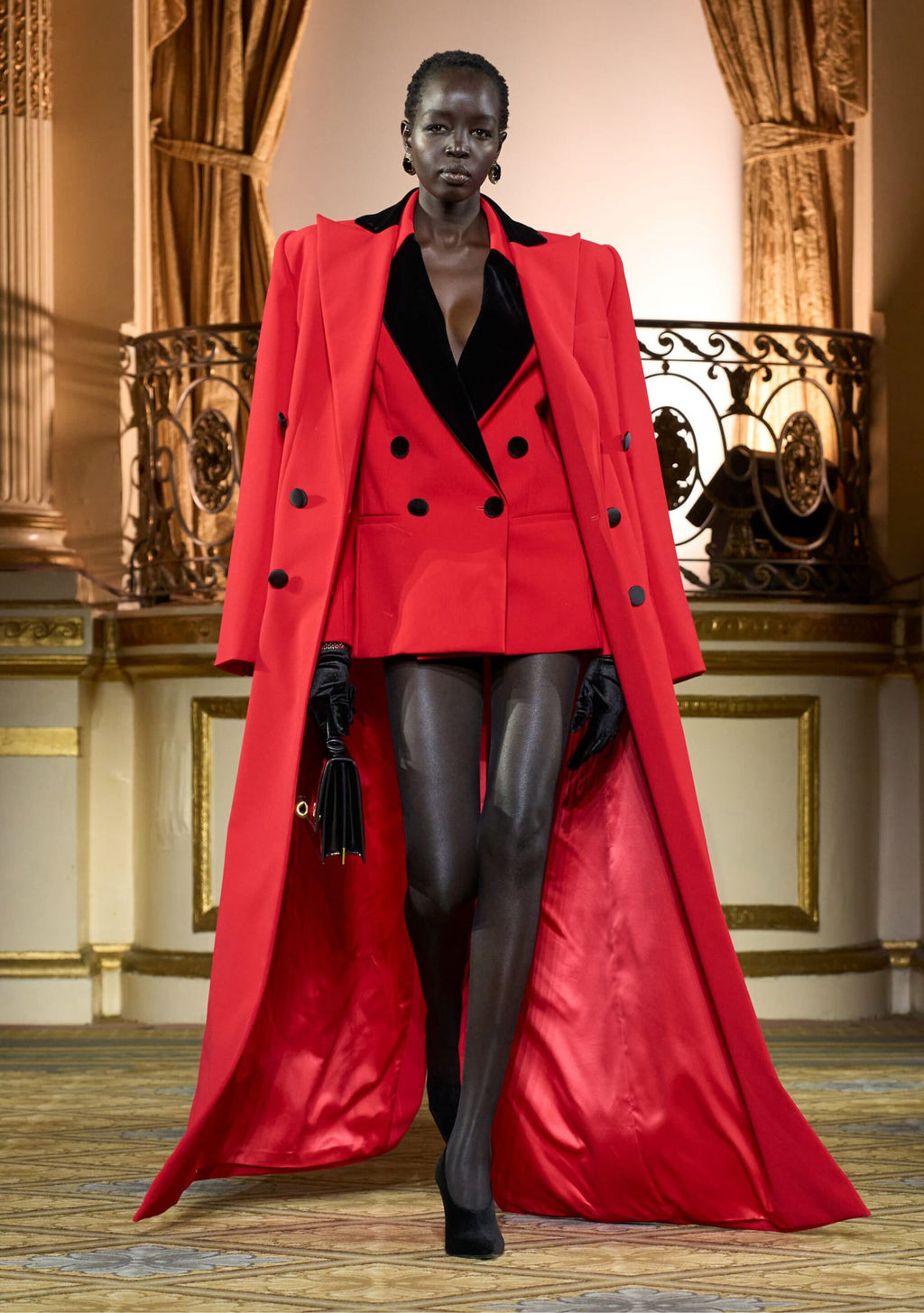 Angelica Blazer by retrofête in Cardinal, product image 2