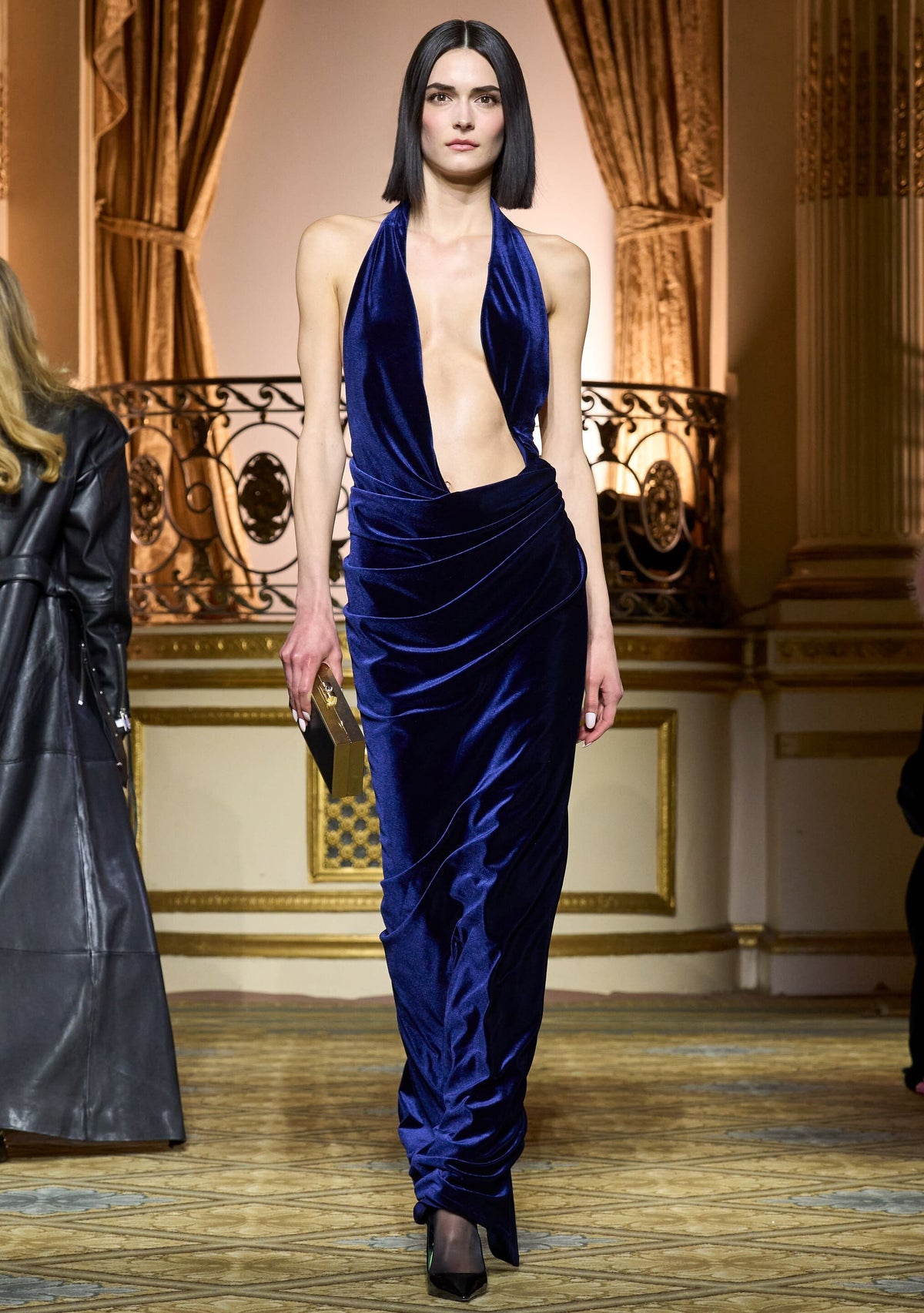 Sibella Dress by retrofête in Navy, product image 2