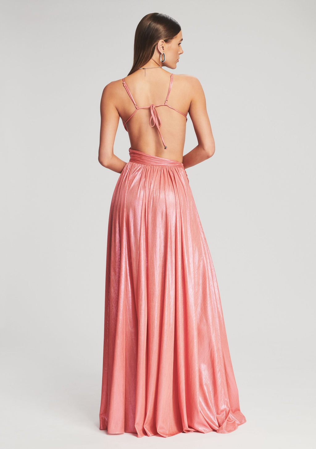Aglaia Dress by retrofête in Calypso Coral, product image 4