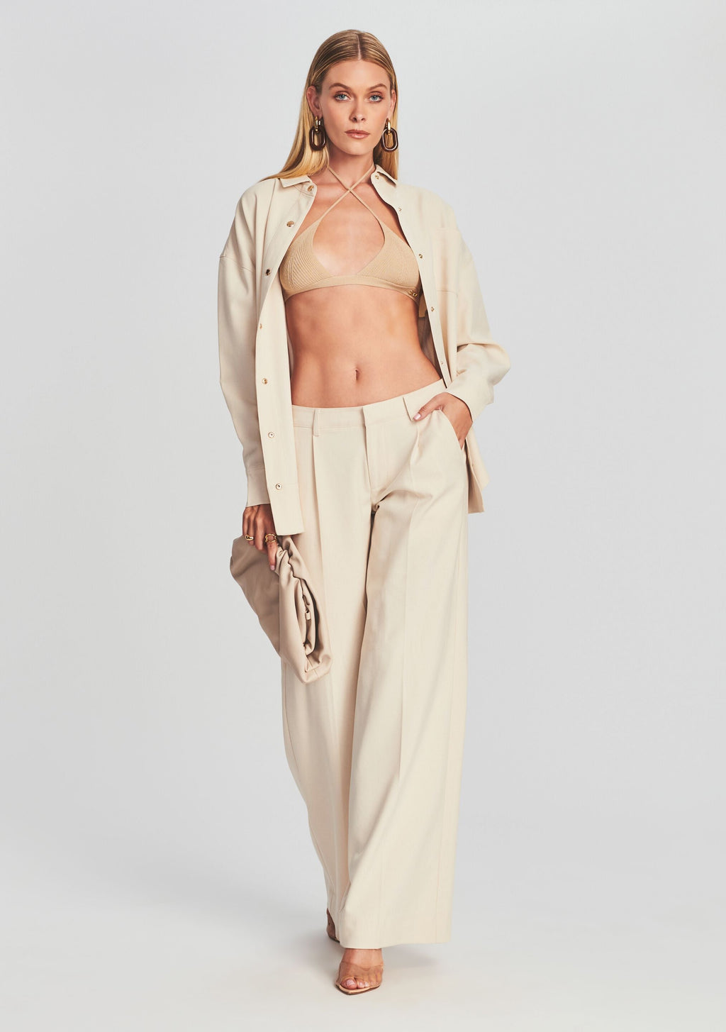 Ivan Pant by SEROYA in Beige, product image 2