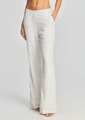 Lyra Sequin Pant by retrofête in Stone White, product image 1