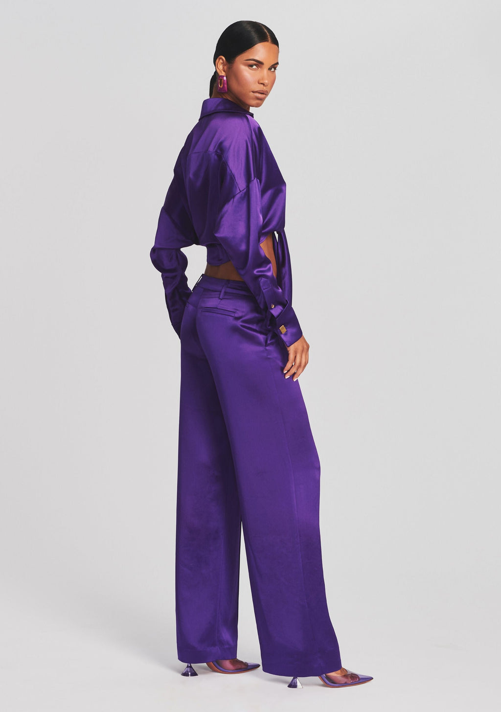 Parker Shirt by retrofête in Royal Purple, product image 3