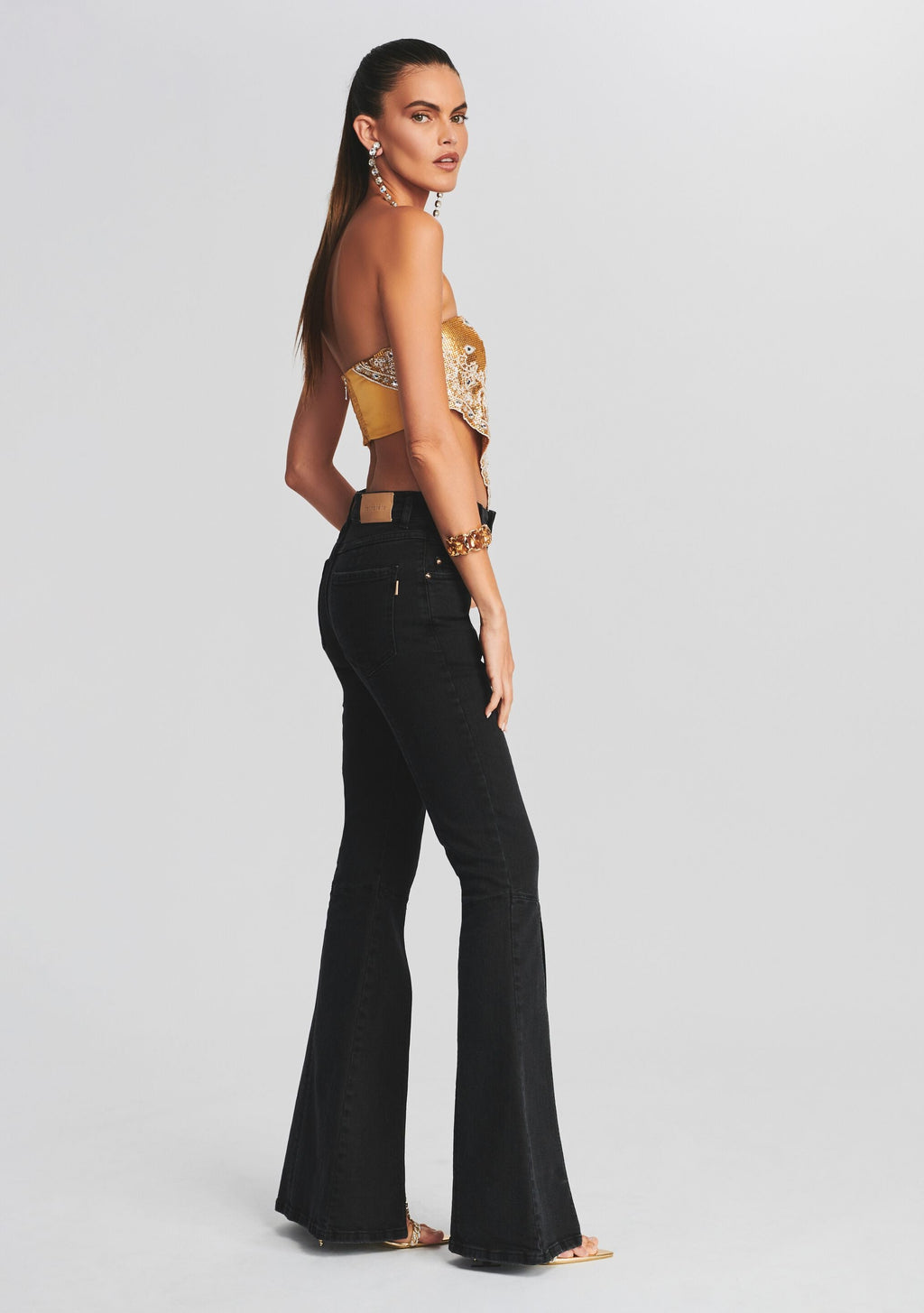 Fresca Pant by retrofête in True Black, product image 3