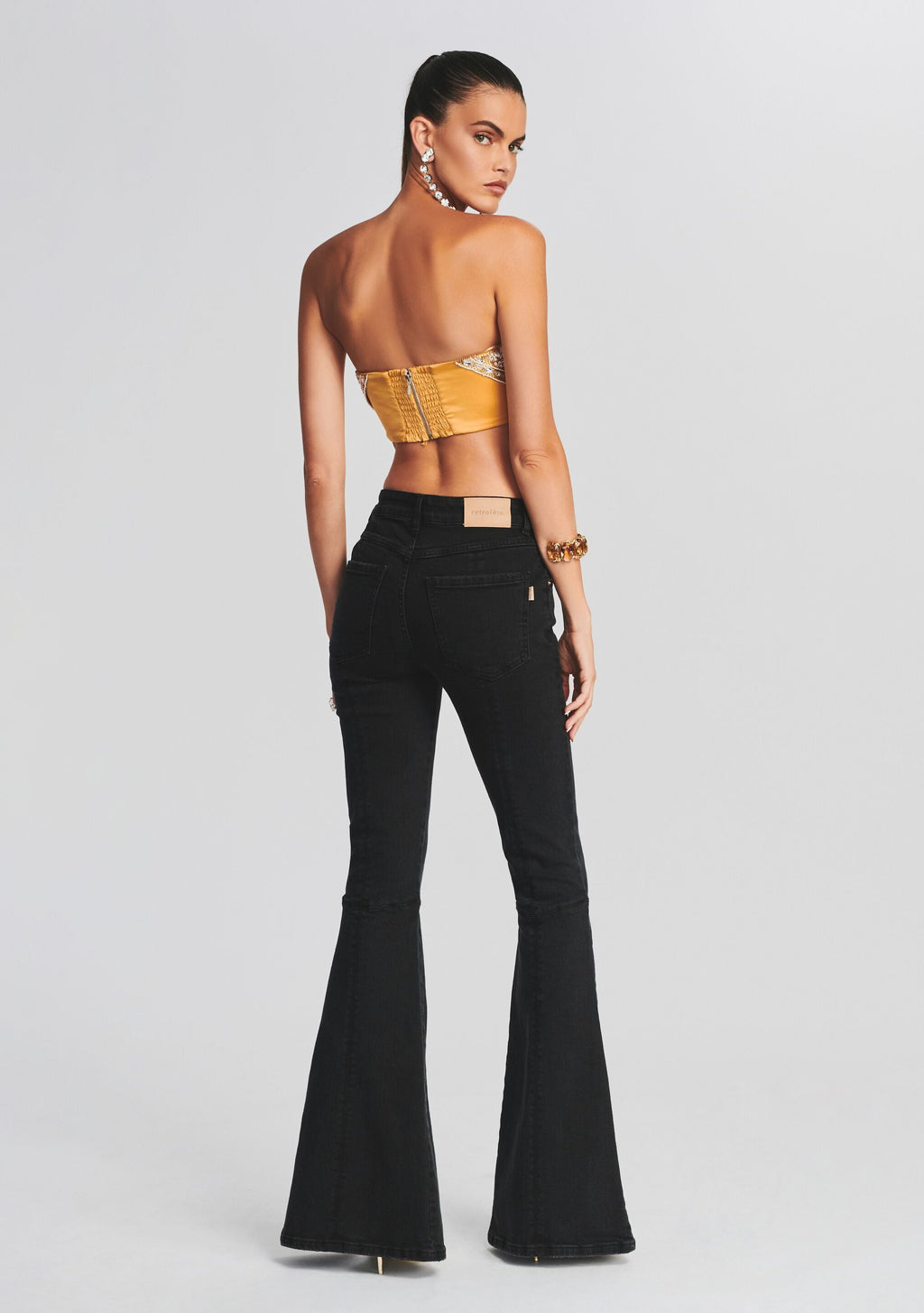 Fresca Pant by retrofête in True Black, product image 4