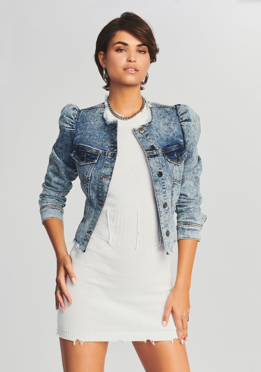 Dean Jacket by retrofête in Aquafina, product image 5