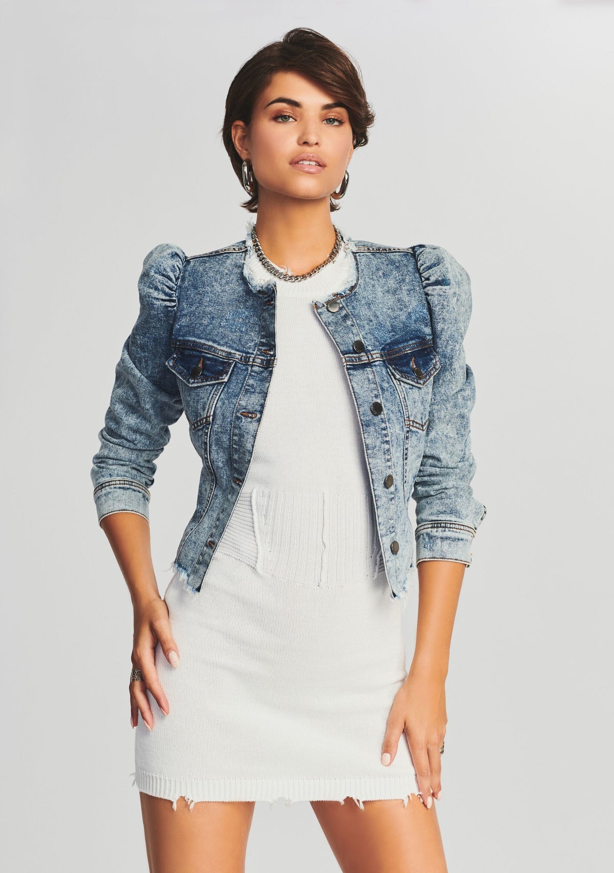 Dean Jacket by retrofête in Aquafina, product image 5