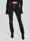 Mid Rise Dax Pant by retrofête in True Black, product image 1