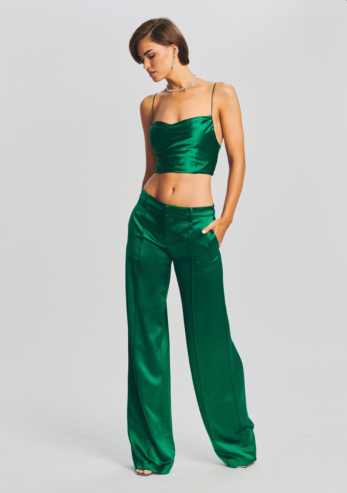 Aspen Top by retrofête in Emerald, product image 2