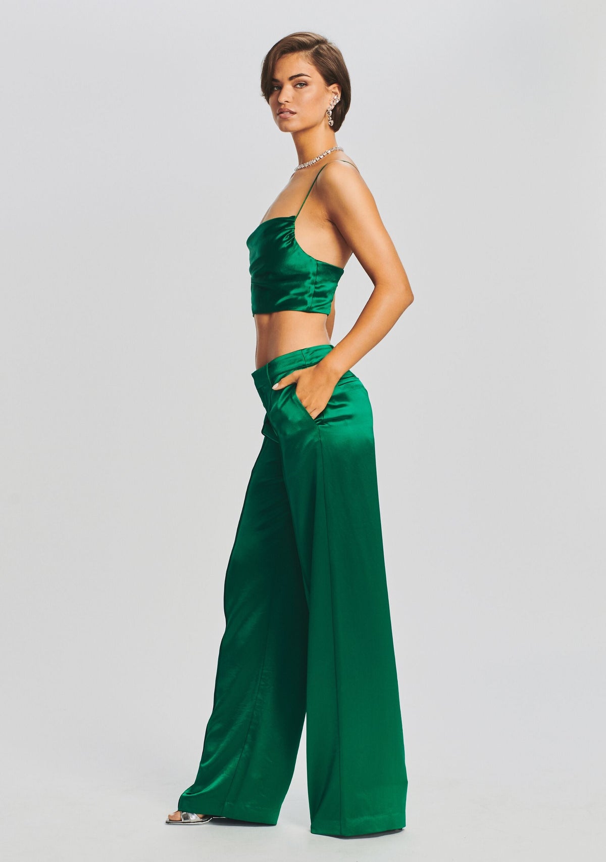 Aspen Top by retrofête in Emerald, product image 3
