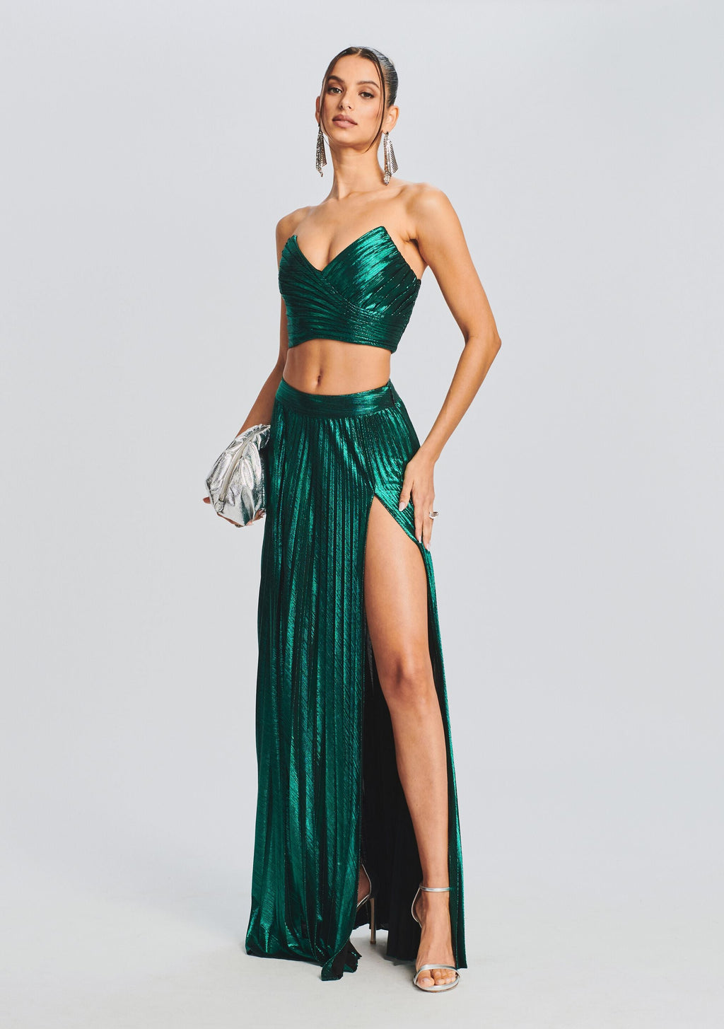 Sophia Top by retrofête in Emerald, product image 2