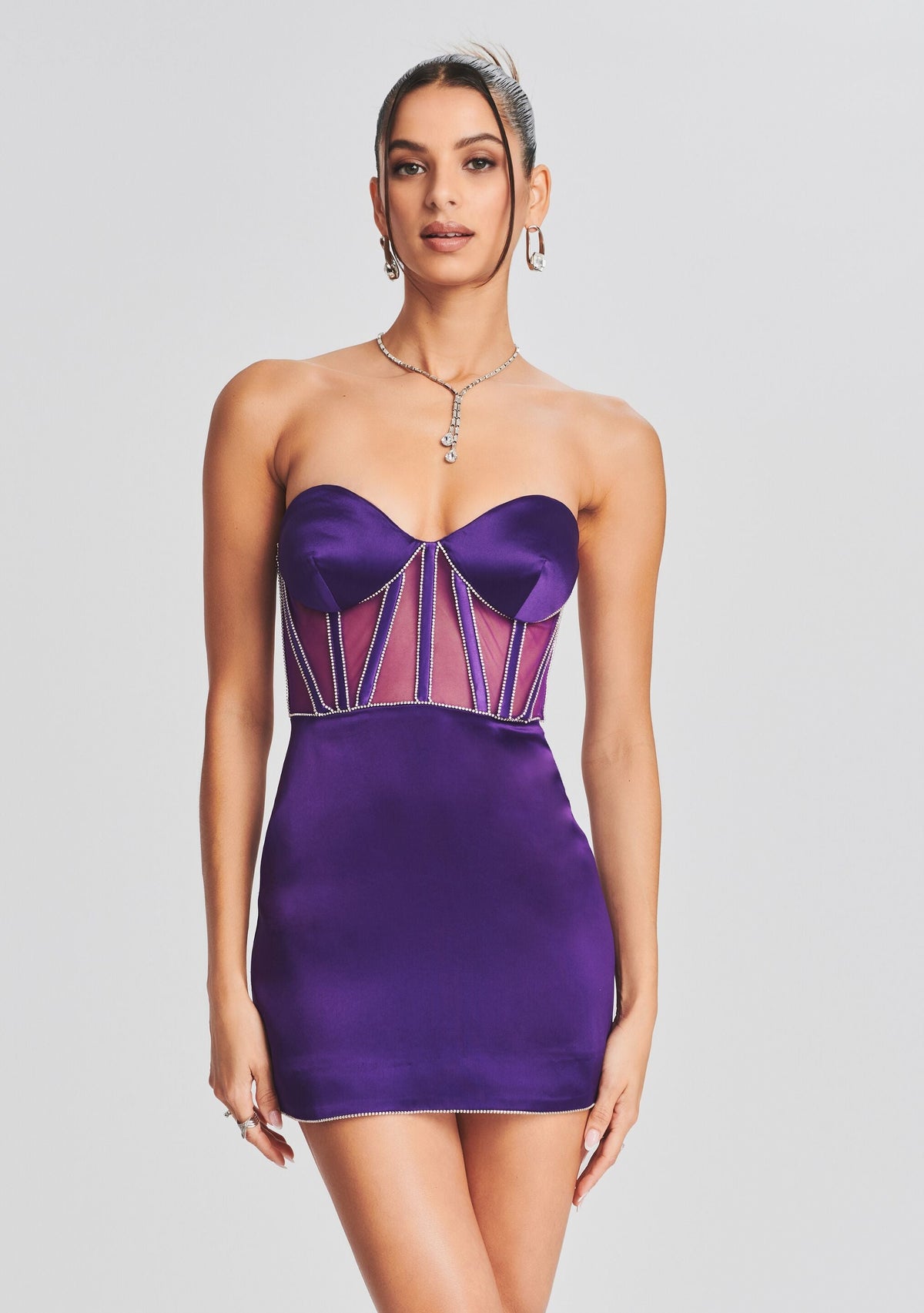 Ludlow Dress by retrofête in Royal Purple, product image 6