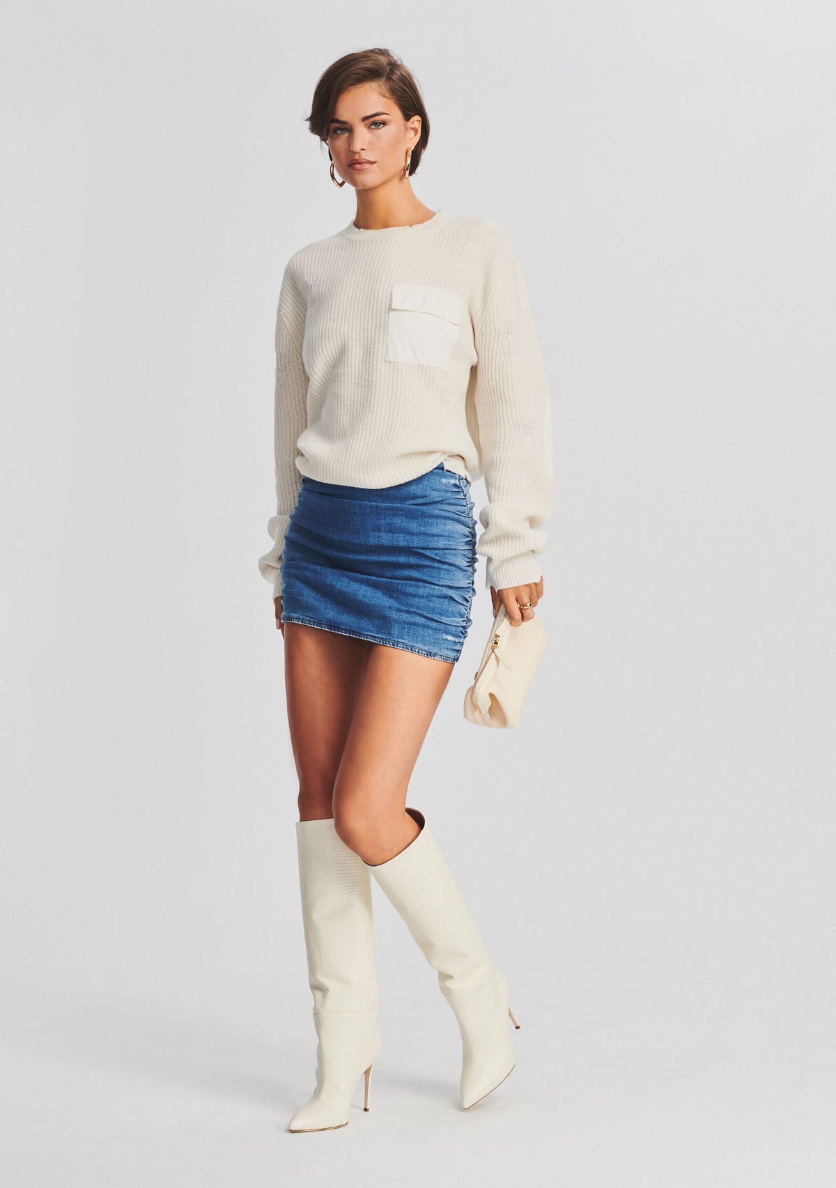 Elijah Skirt by retrofête in Blue Jay, product image 5