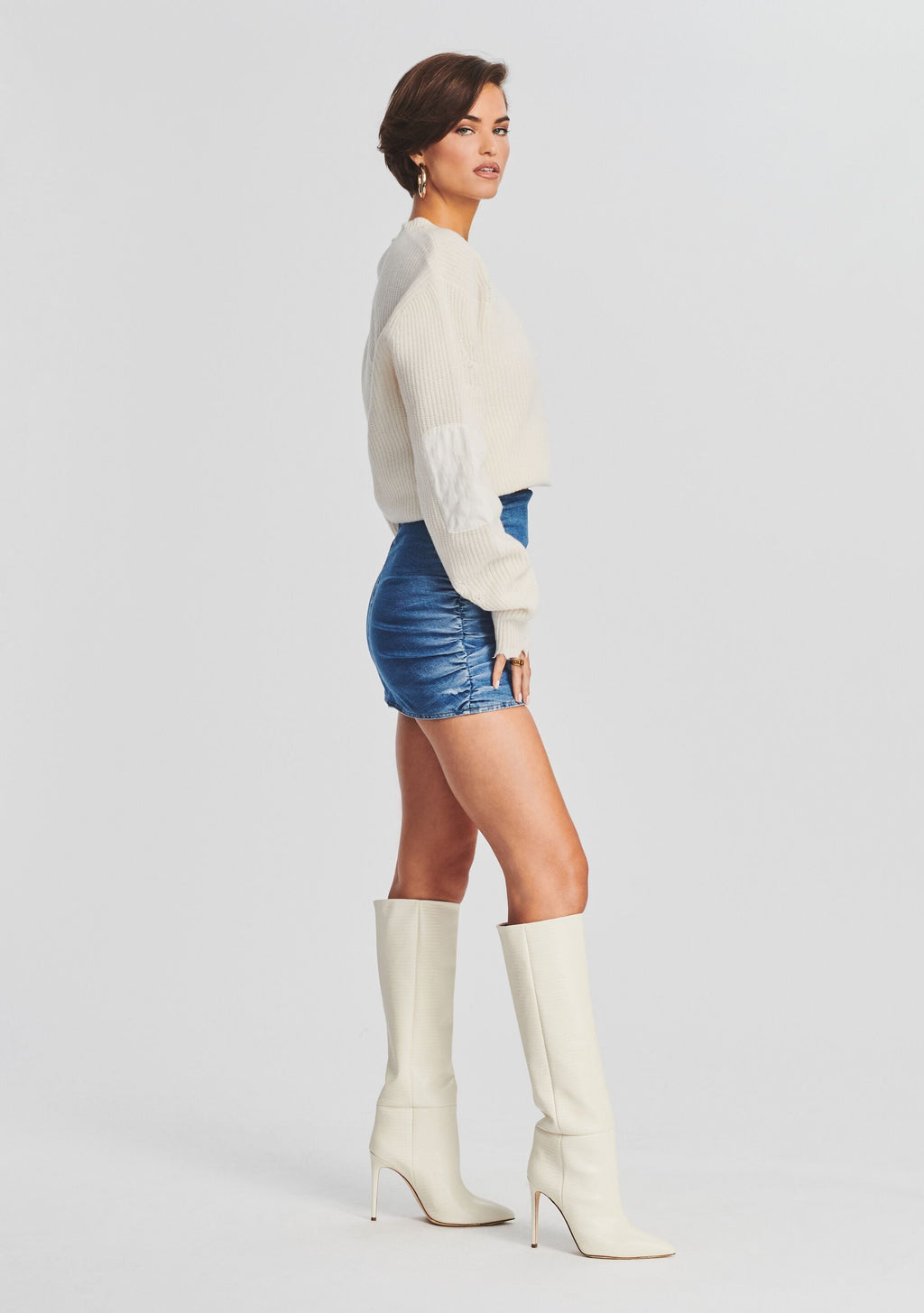 Elijah Skirt by retrofête in Blue Jay, product image 3