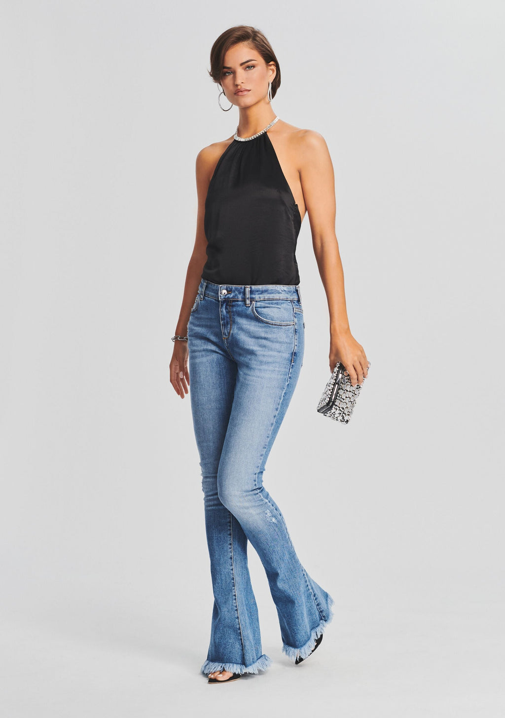 Bonnie Top by retrofête in Black/Silver, product image 5