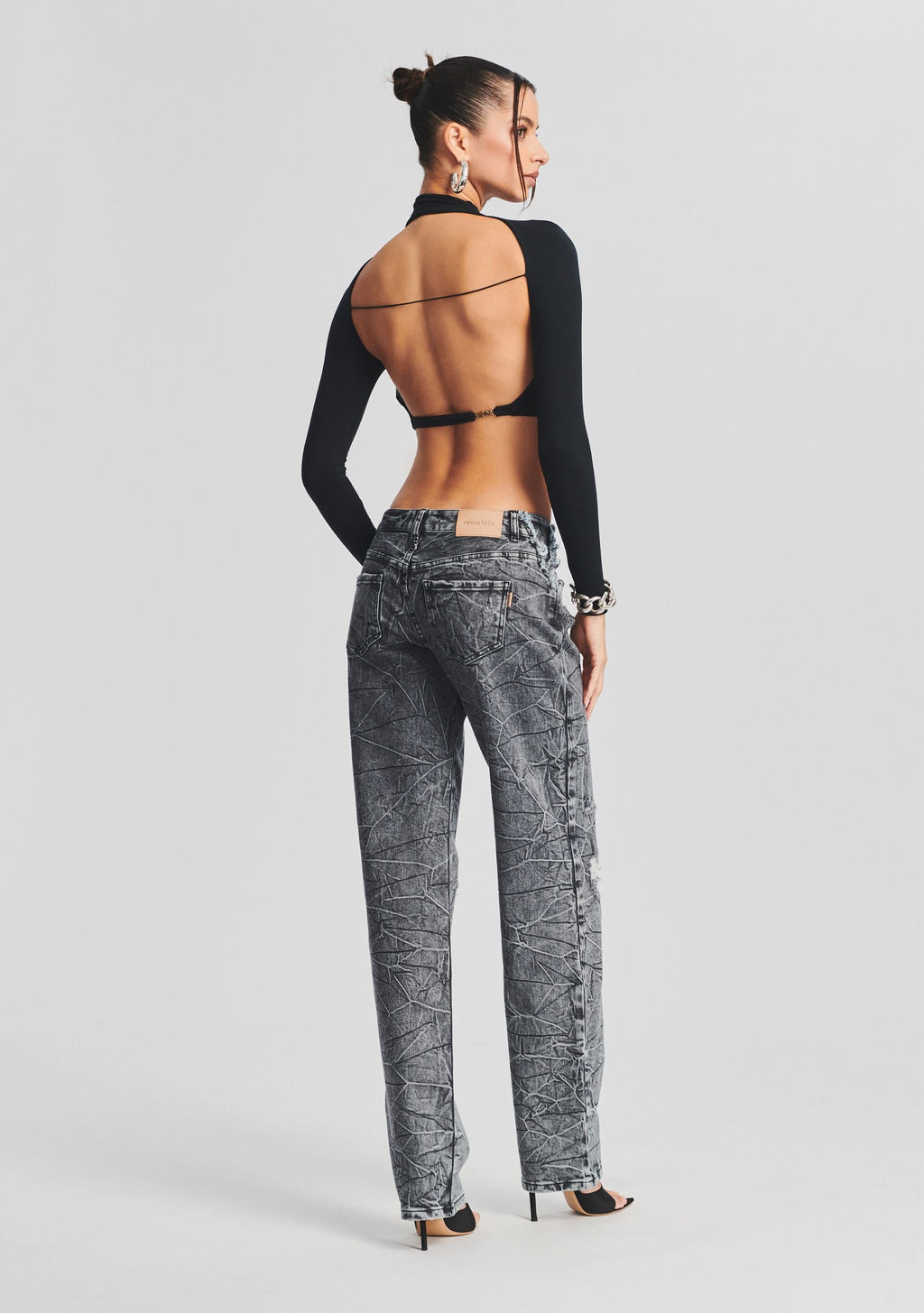 Monica Pant by retrofête in Rain, product image 4