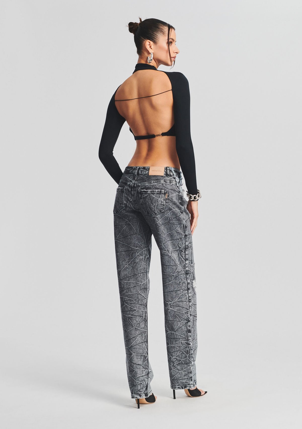 Monica Pant by retrofête in Rain, product image 4