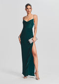 Katya Sequin Dress by retrofête in Green, product image 1
