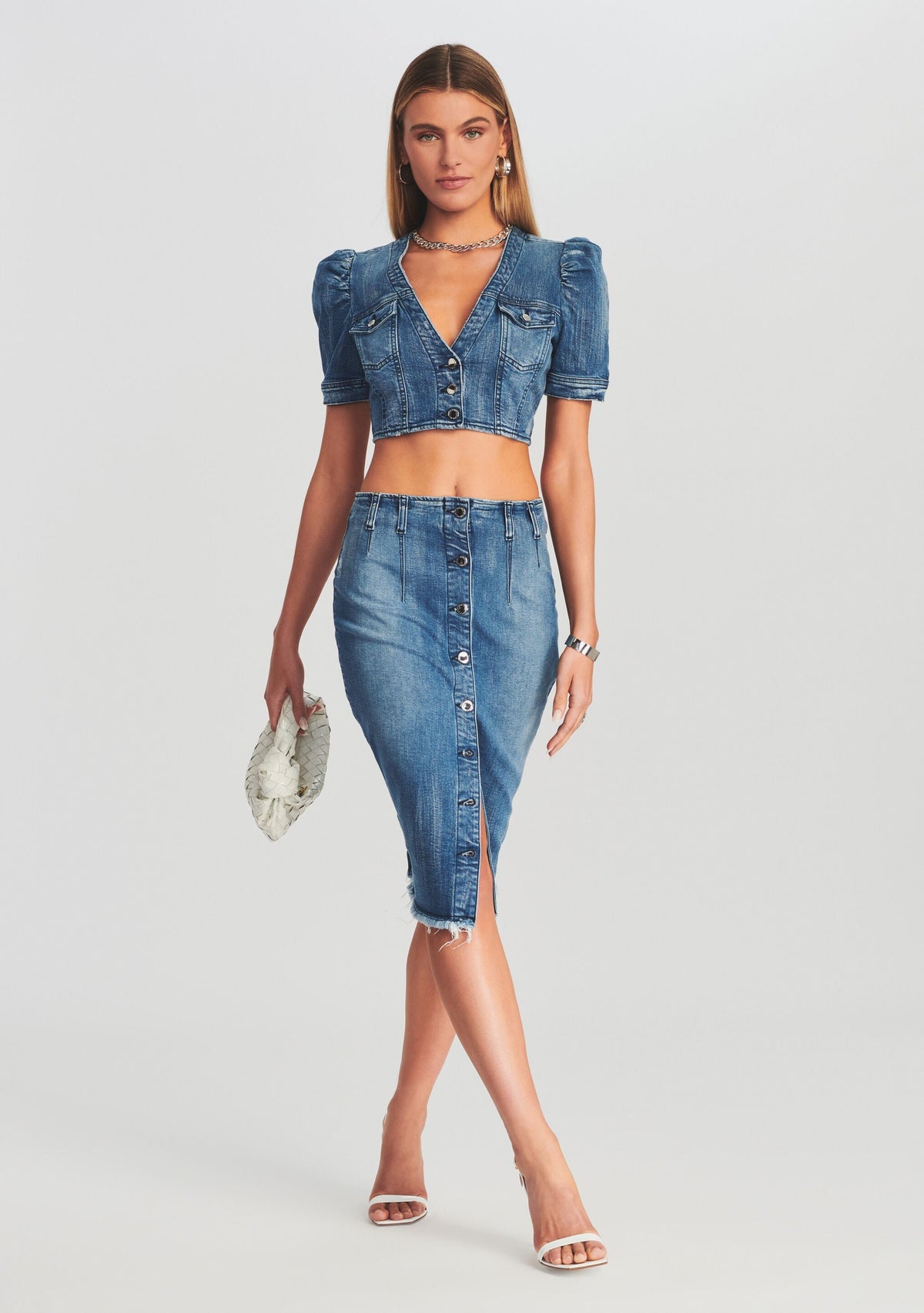 Malika Top by retrofête in Sea, product image 6