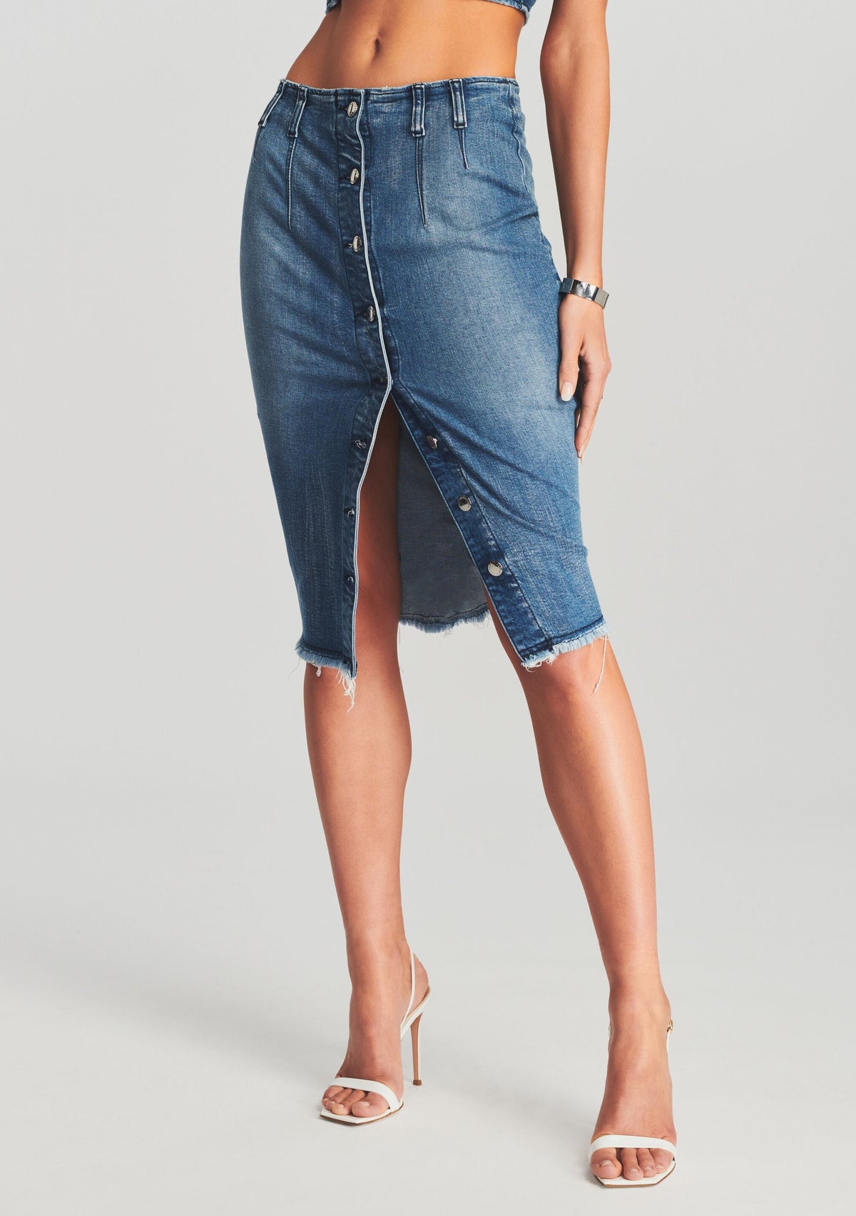Harmonia Skirt by retrofête in Sea, product image 1