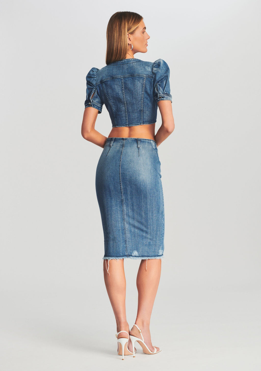Harmonia Skirt by retrofête in Sea, product image 5
