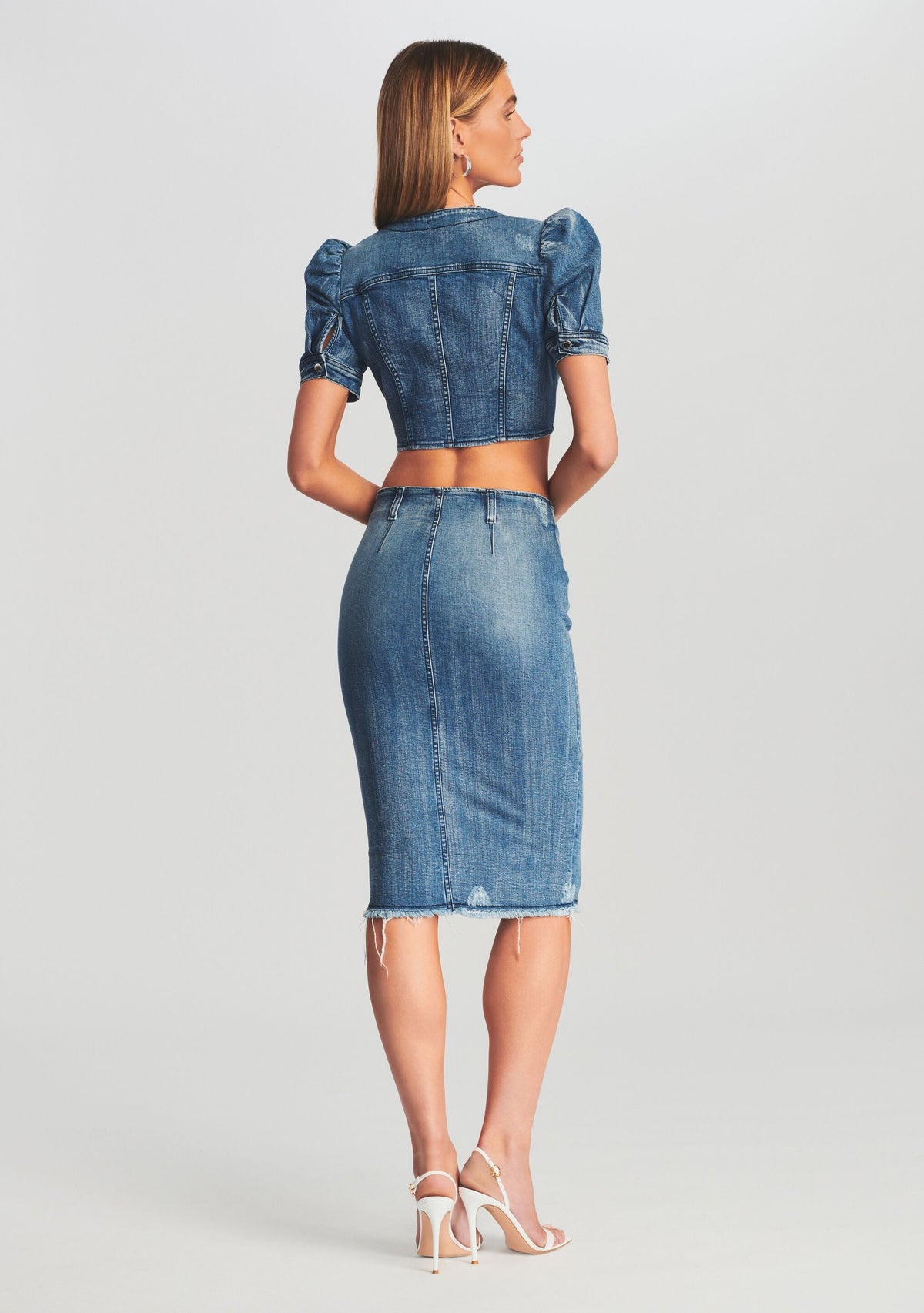 Harmonia Skirt by retrofête in Sea, product image 5