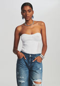 Lena Bodysuit by retrofête in White, product image 1