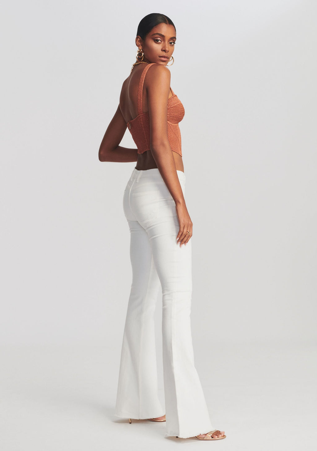 Geneva Top by retrofête in Brown Lurex, product image 4