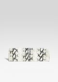 Ruth Large Shoulder Bag by retrofête in Snake/Silver, product image 1
