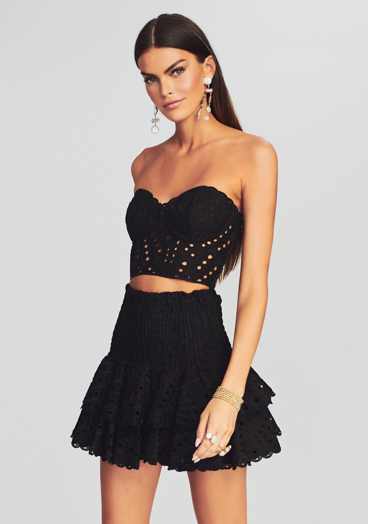 Noa Short Skirt by Charo Ruiz in Black, product image 5